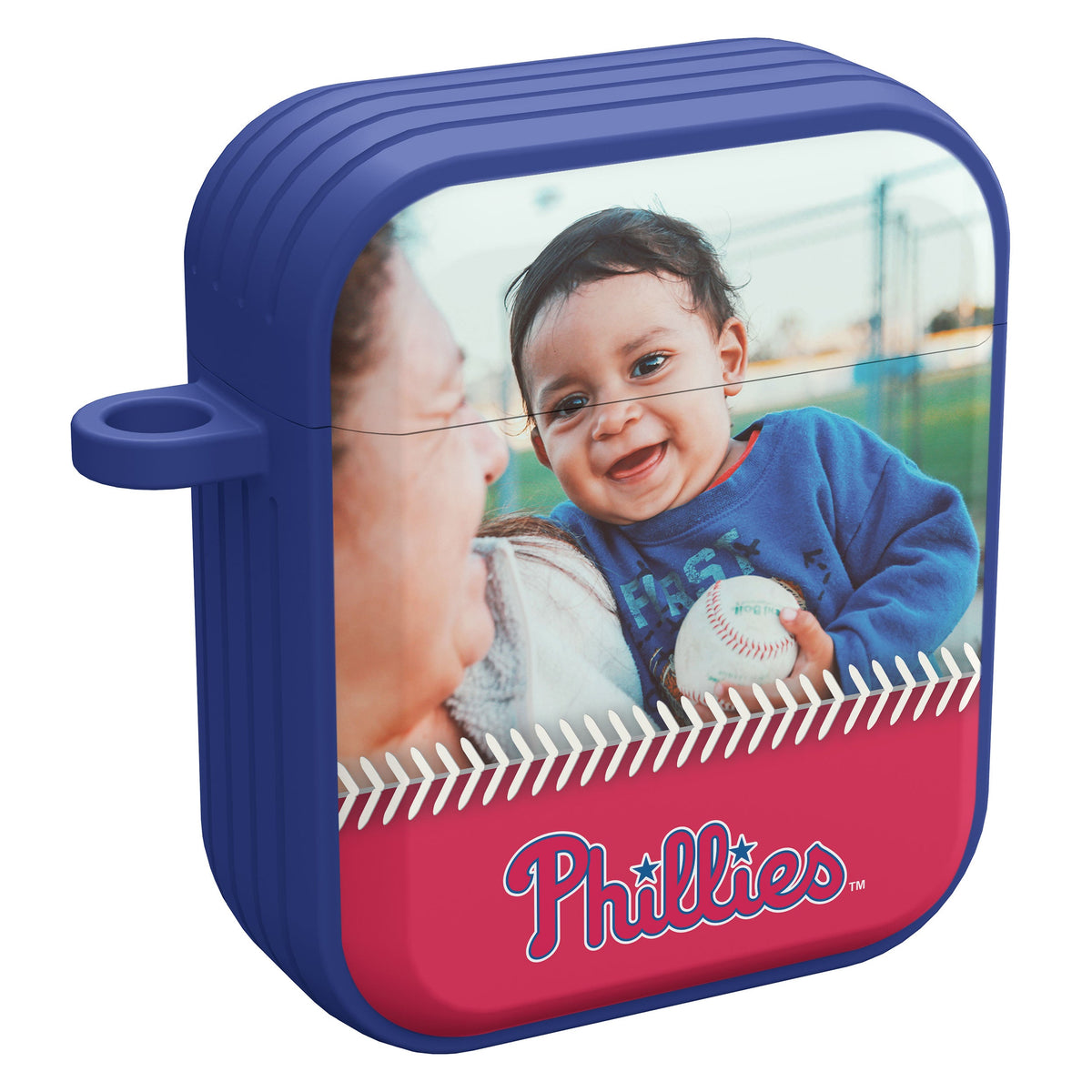 Philadelphia Phillies Custom Photo HDX Apple AirPods Gen 1 &amp; 2 Case Cover