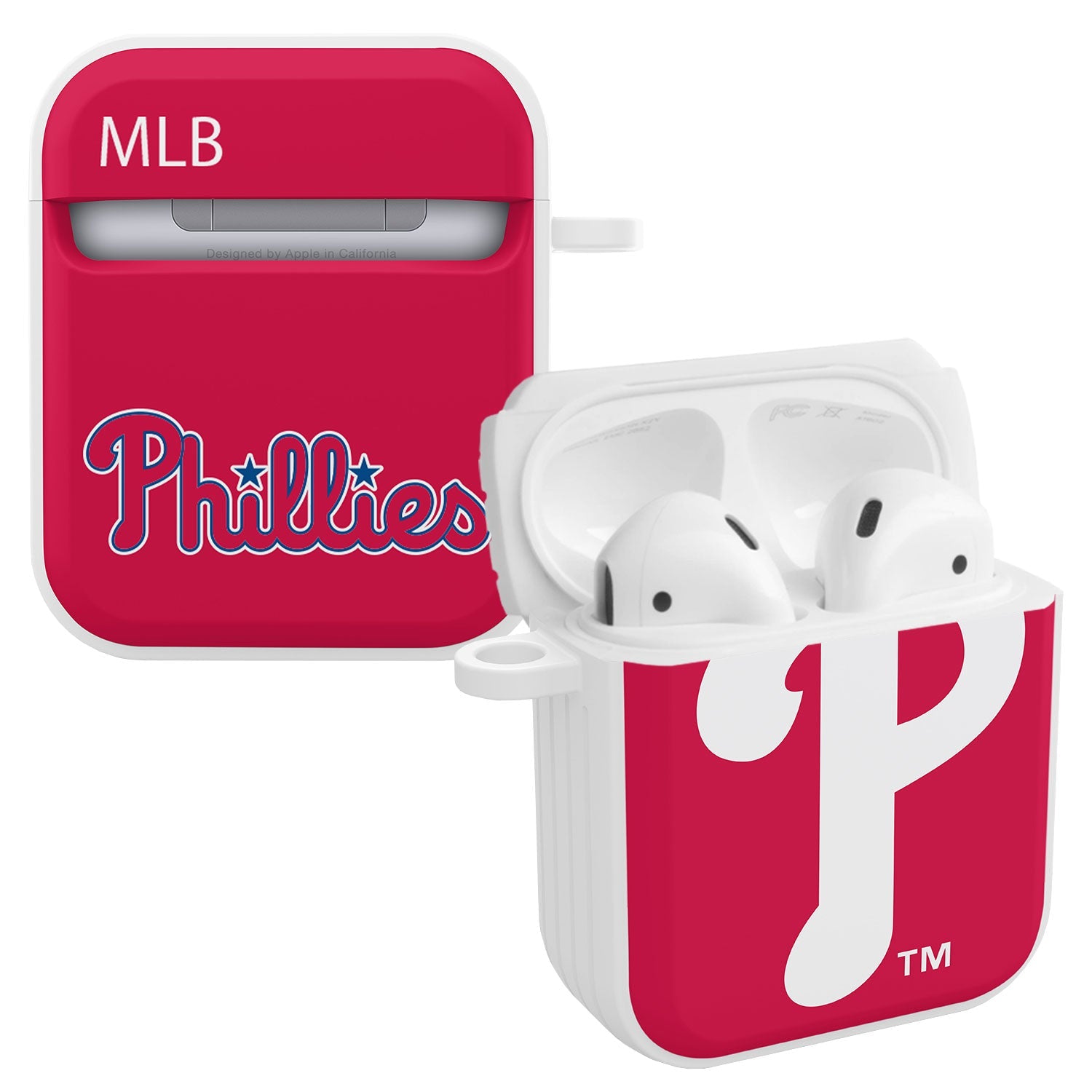 Philadelphia Phillies HDX Apple AirPods Gen 1 & 2 Case Cover