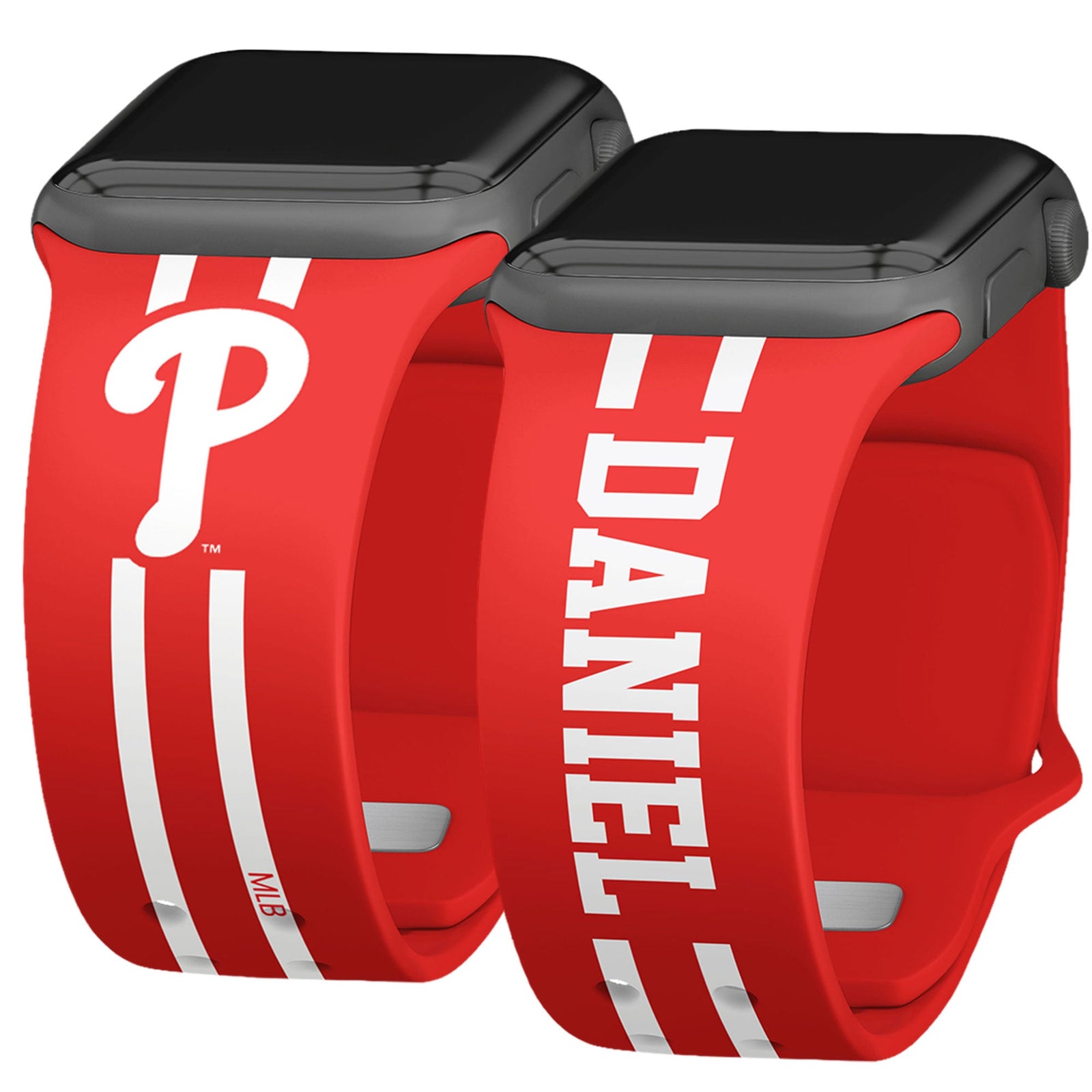 Philadelphia Phillies Custom Name HD Apple Watch Band