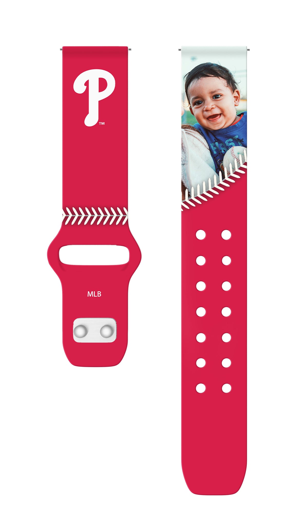 Philadelphia Phillies Custom Photo HD Samsung Galaxy Watch Band