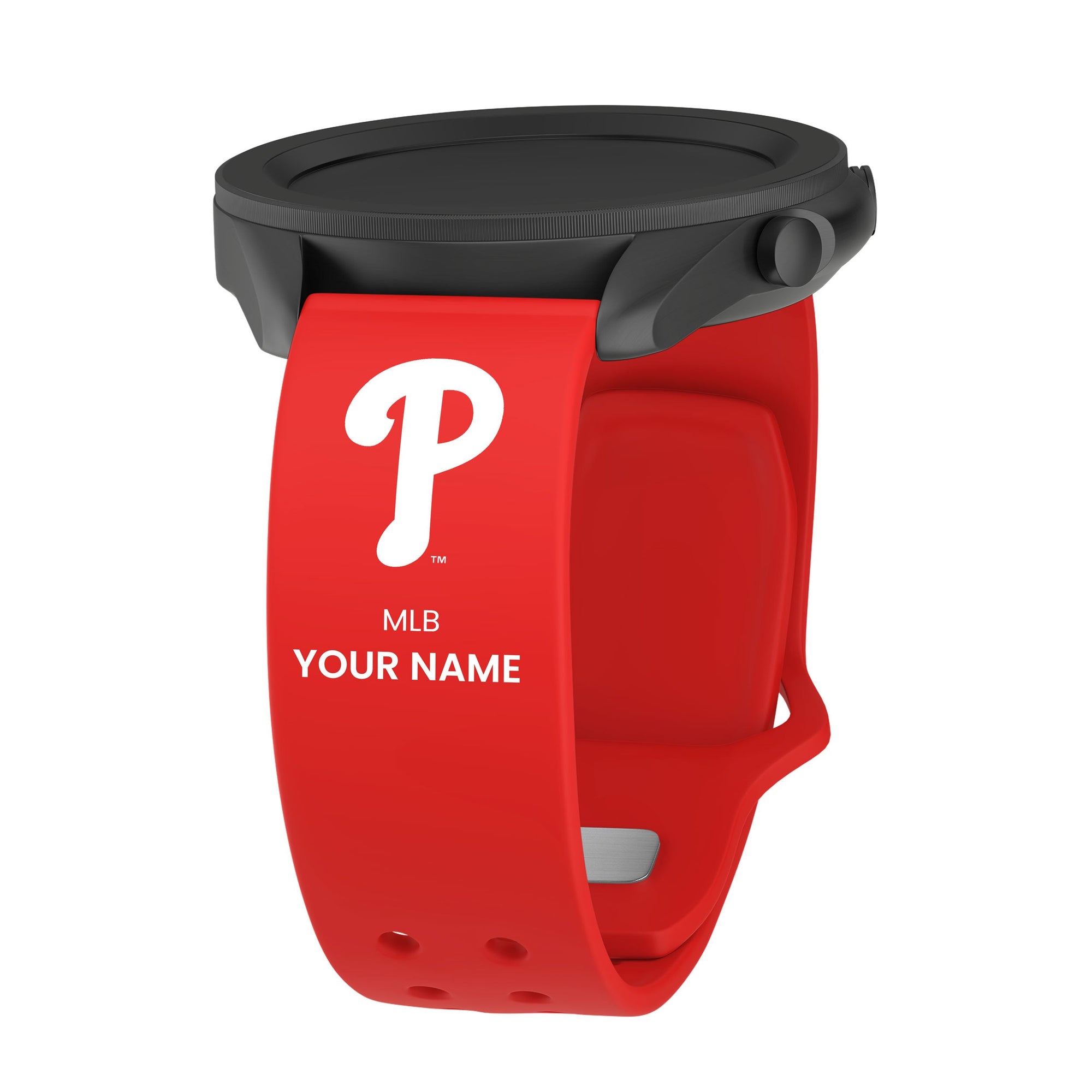 Philadelphia Phillies HD Custom Name Watch Band Compatible with Samsung Galaxy Watch and more