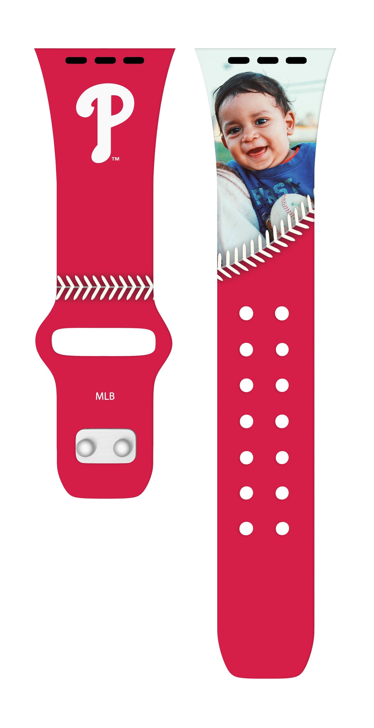 Philadelphia Phillies Custom Photo HD Apple Watch Band