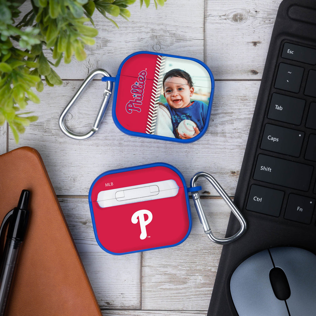 Philadelphia Phillies Custom Photo HDX Apple AirPods Gen 3 Case Cover