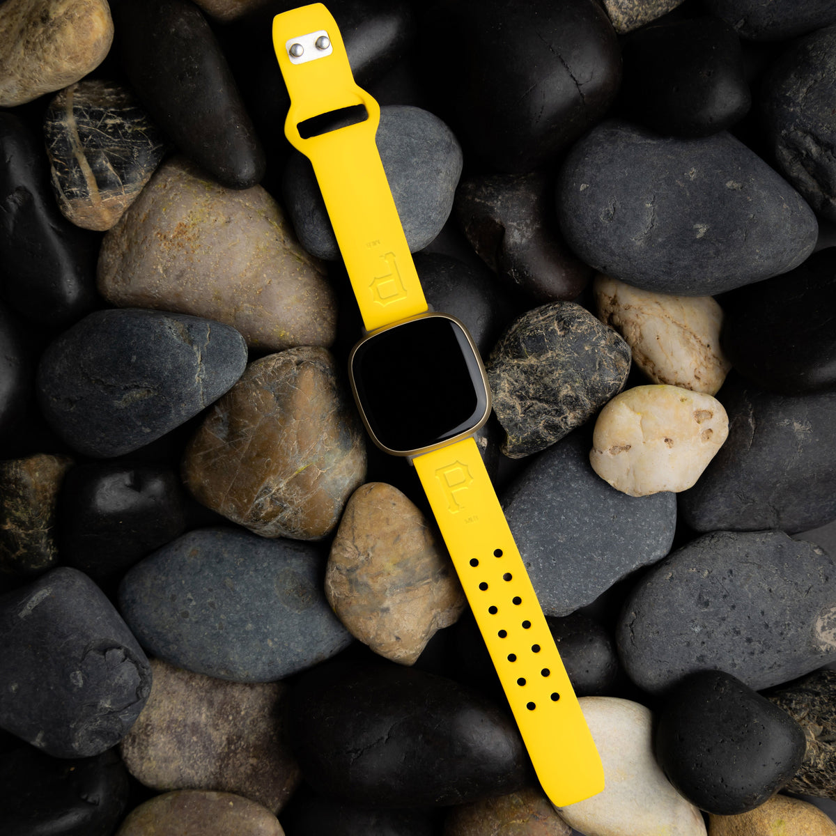 Pittsburgh Pirates Fitbit Engraved Silicone Watch Band