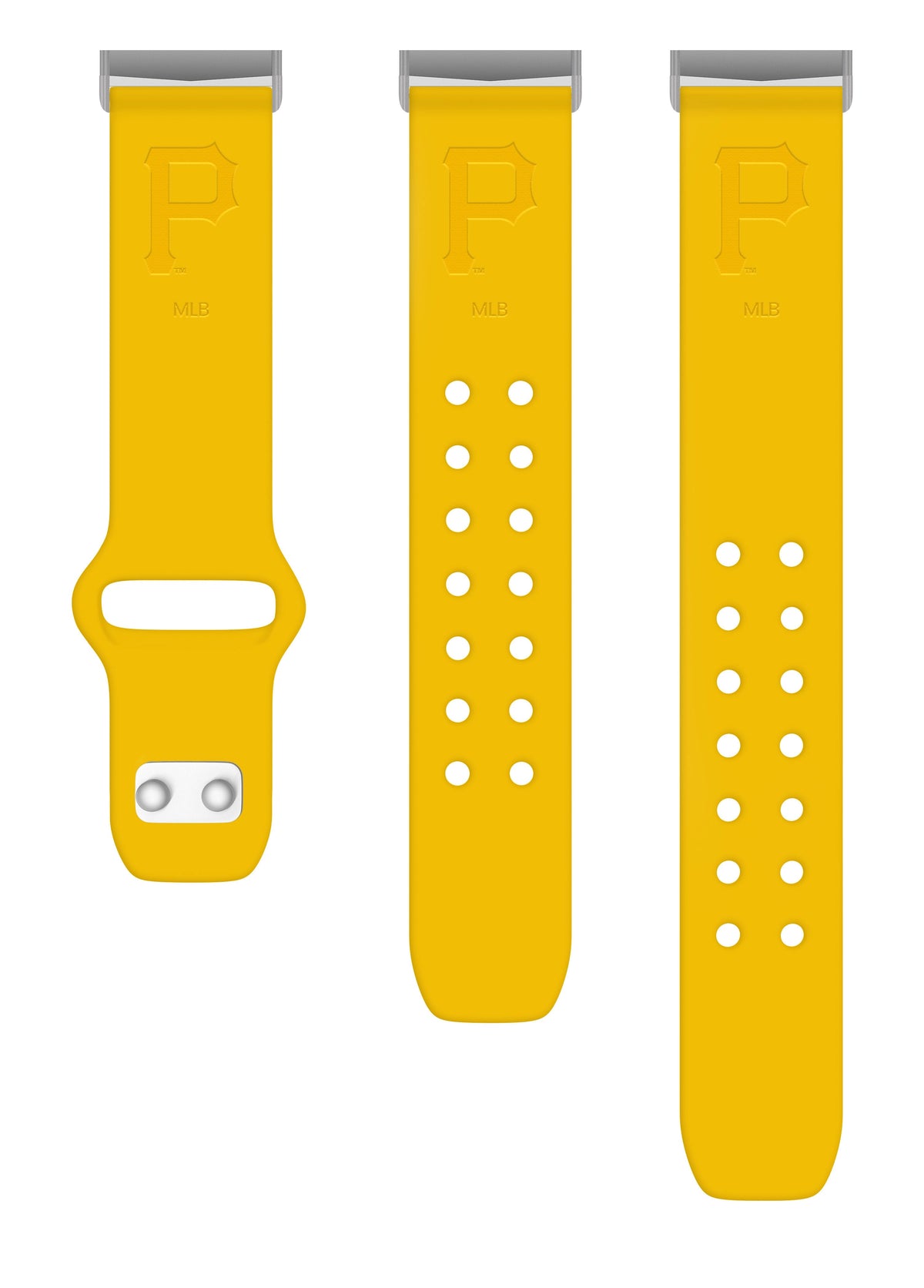 Pittsburgh Pirates Fitbit Engraved Silicone Watch Band