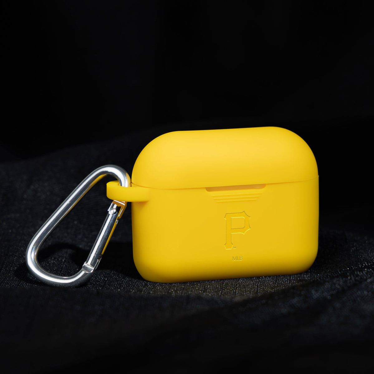 Game Time Pittsburgh Pirates Engraved Silicone AirPods Pro Case Cover