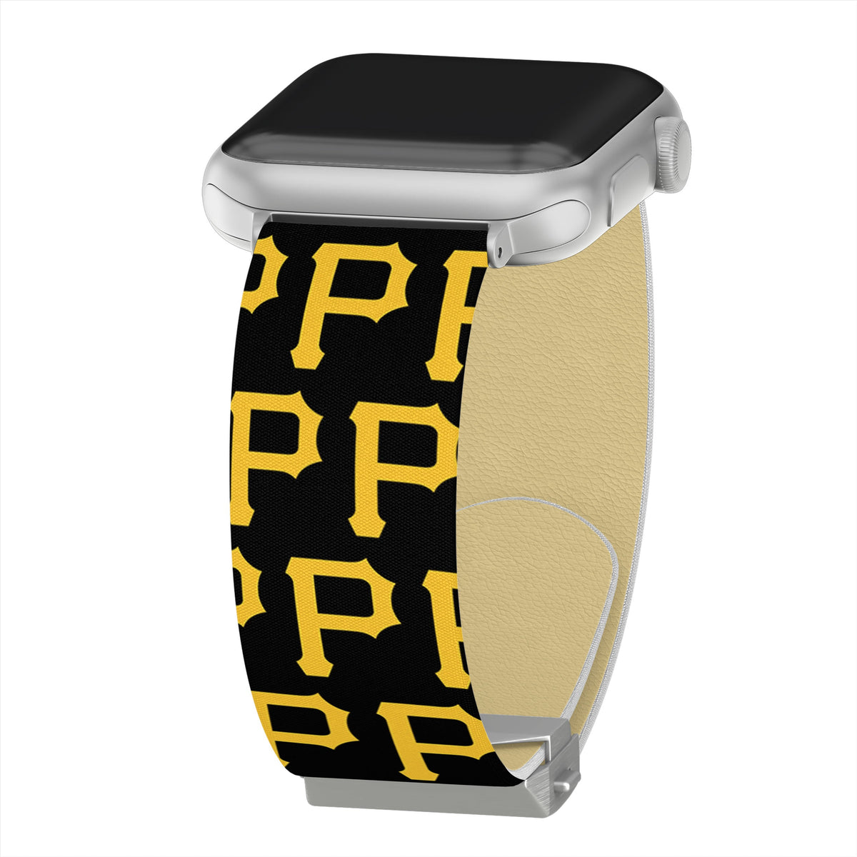 Game Time Pittsburgh Pirates Signature Series Apple Watch Band With Engraved Buckle