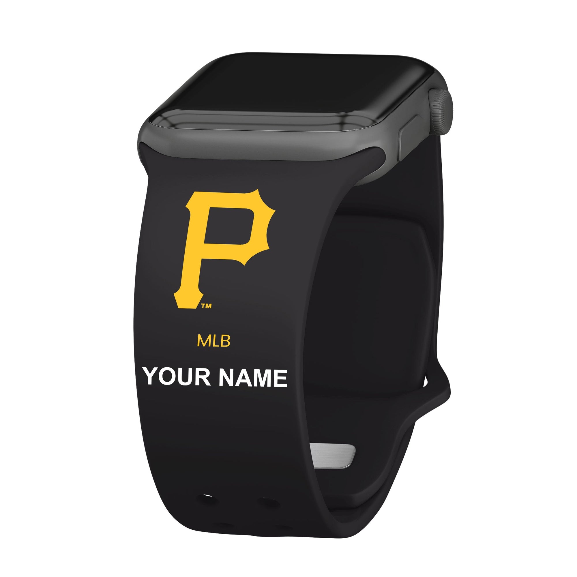 Pittsburgh Pirates HD Custom Name Apple Watch Band