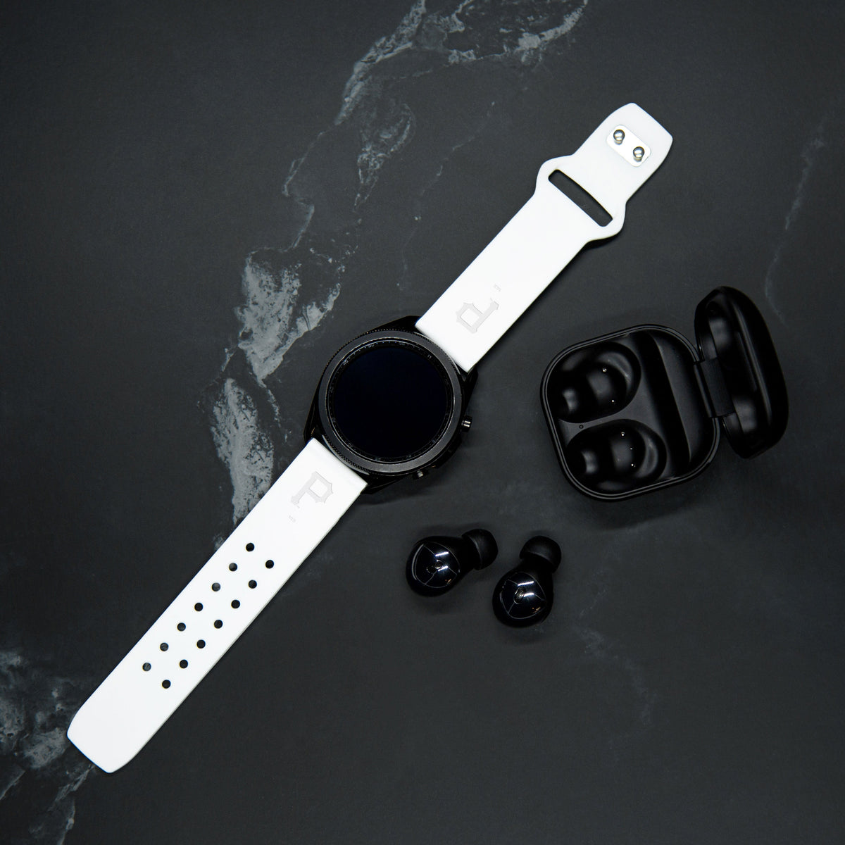 Game Time Pittsburgh Pirates Engraved Silicone Watch Band