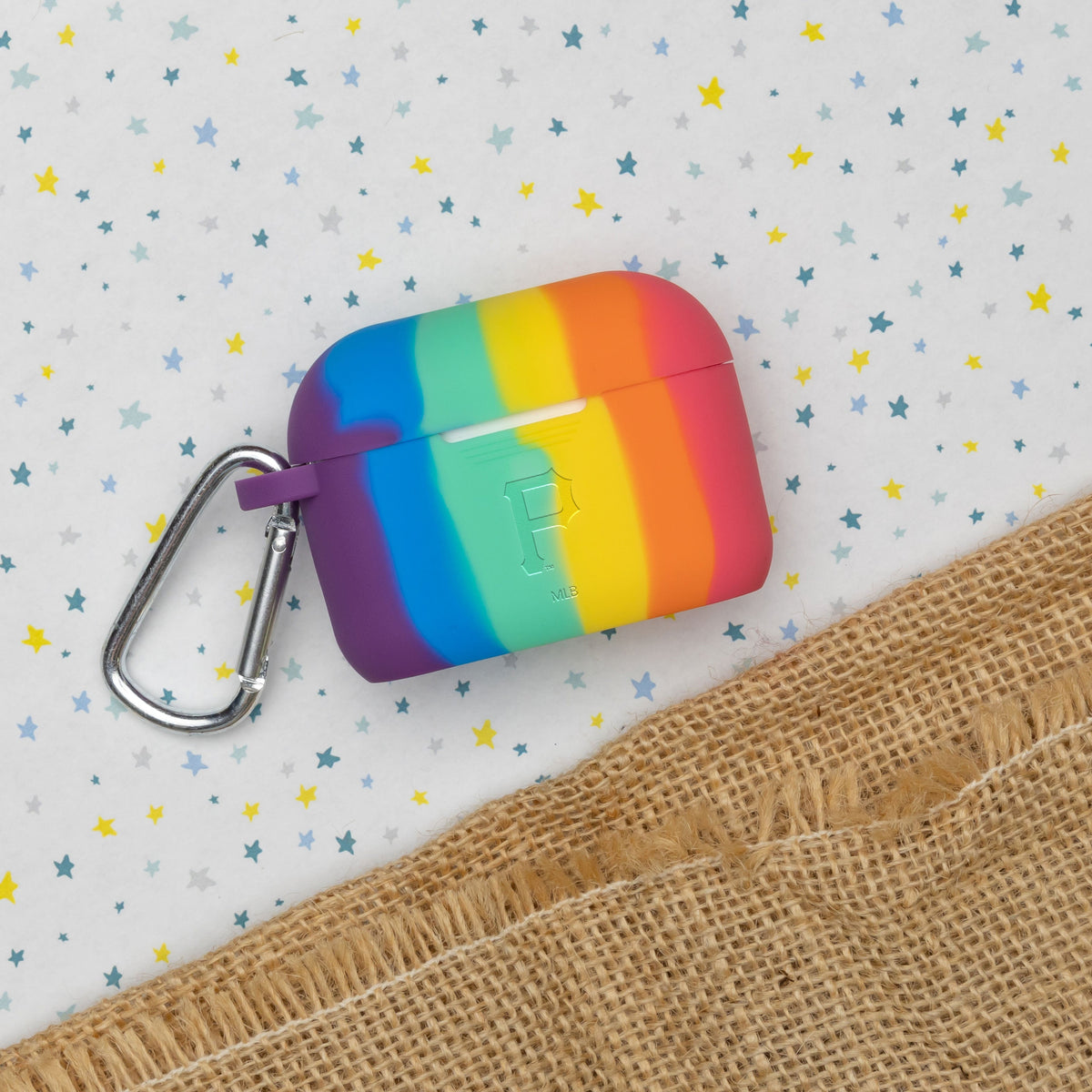 Game Time Pittsburgh Pirates Engraved Silicone AirPods Pro Case Cover