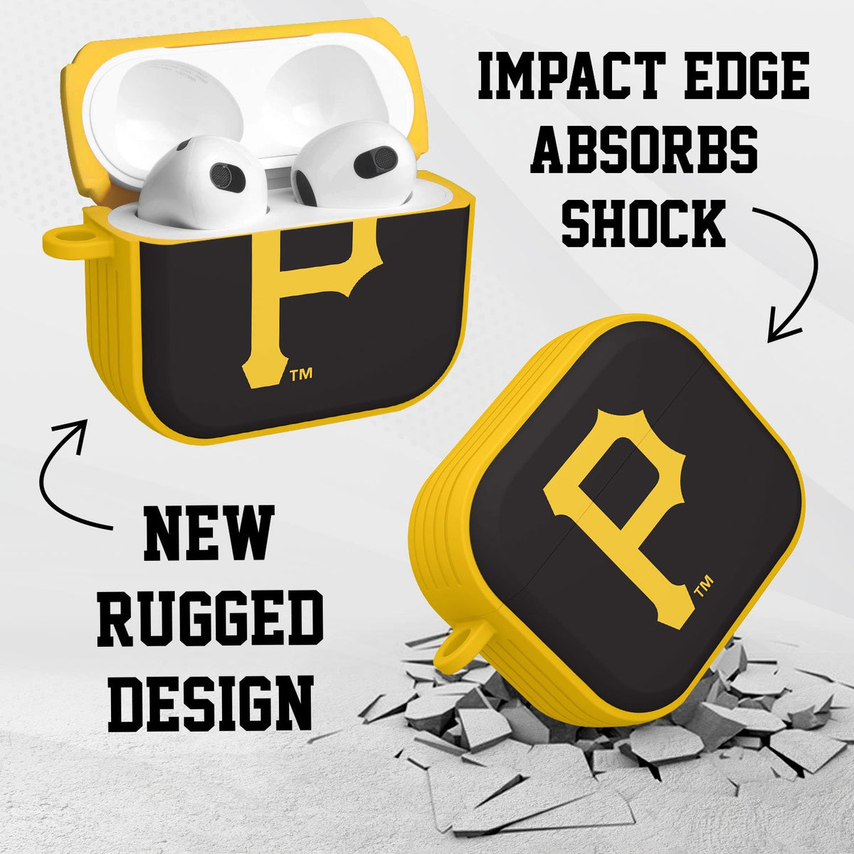 Pittsburgh Pirates HDX Apple AirPods Gen 3 Case Cover