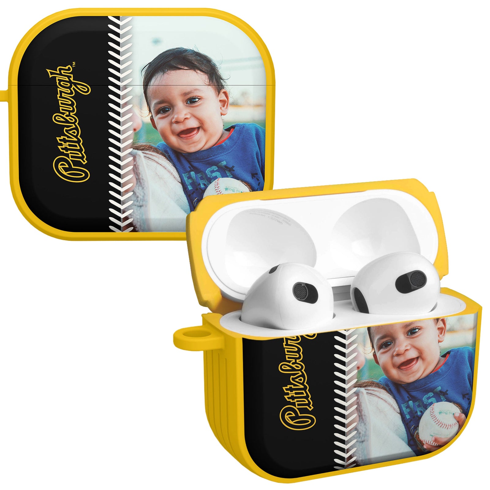 Pittsburgh Pirates Custom Photo HDX Apple AirPods Gen 3 Case Cover