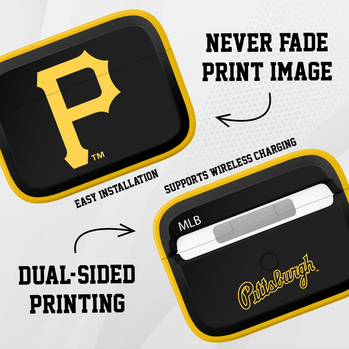 Pittsburgh Pirates HDX Apple AirPods Pro Cover