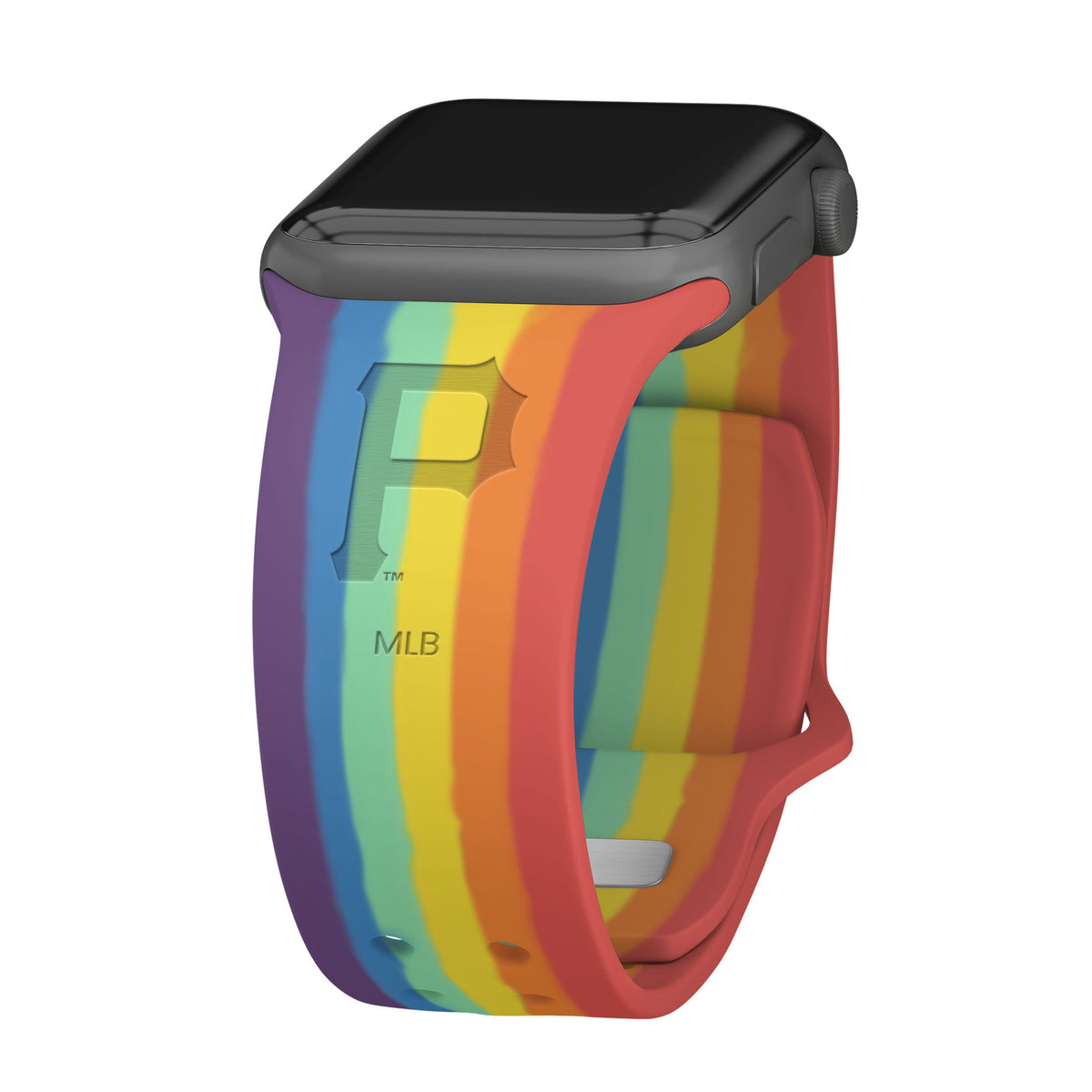 Game Time Pittsburgh Pirates Engraved Apple Watch Band