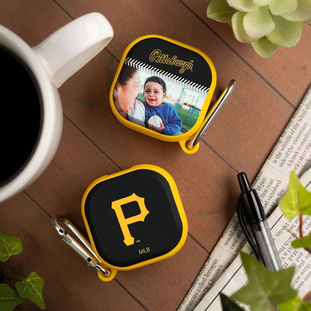 Pittsburgh Pirates Custom Photo HDX Samsung Galaxy Buds Pro Case Cover