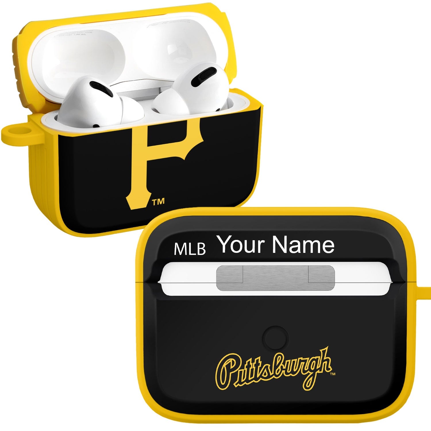 Pittsburgh Pirates Custom HDX Apple AirPods Pro Cover (Classic)