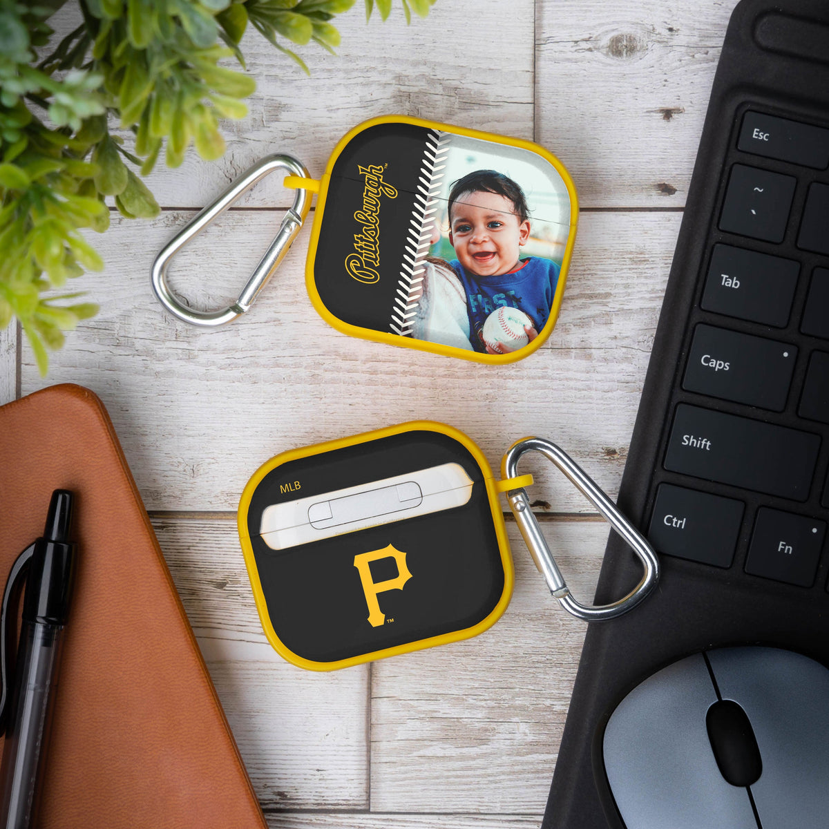 Pittsburgh Pirates Custom Photo HDX Apple AirPods Gen 3 Case Cover