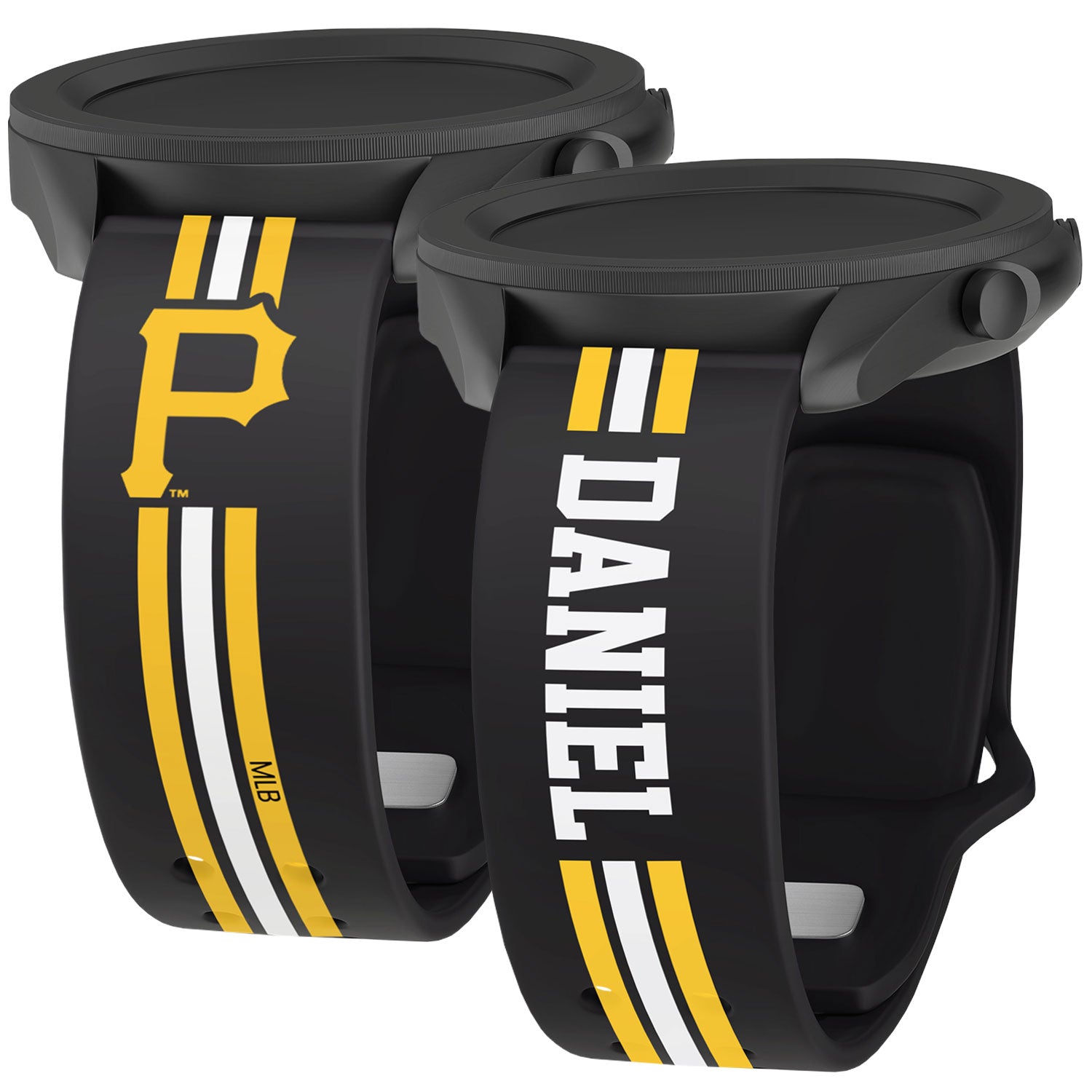 Pittsburgh Pirates Custom Name HD Quick Change Watch Band