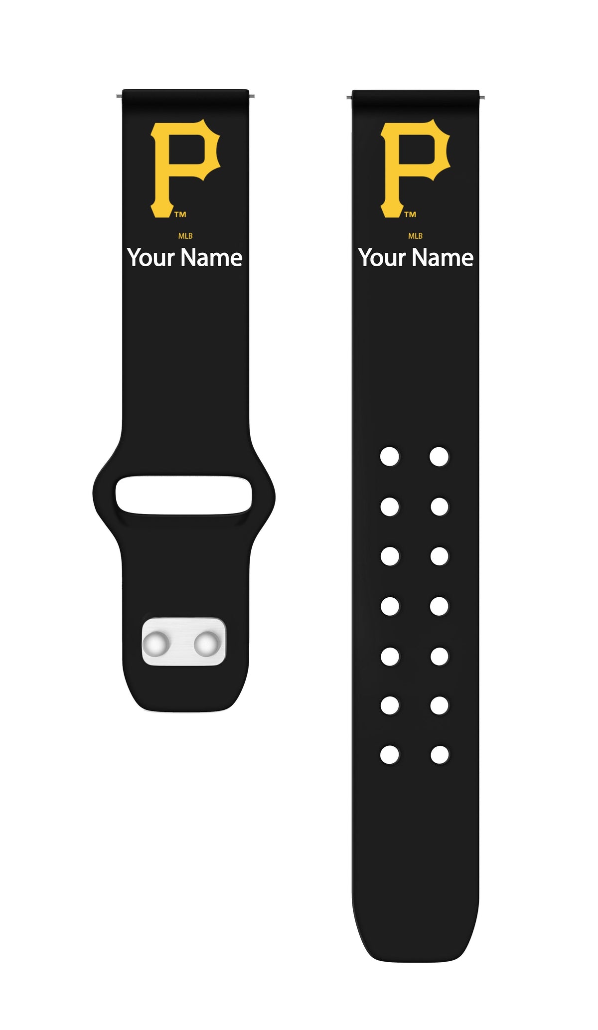 Pittsburgh Pirates HD Custom Name Band Compatible With The Samsung Galaxy Watch and more