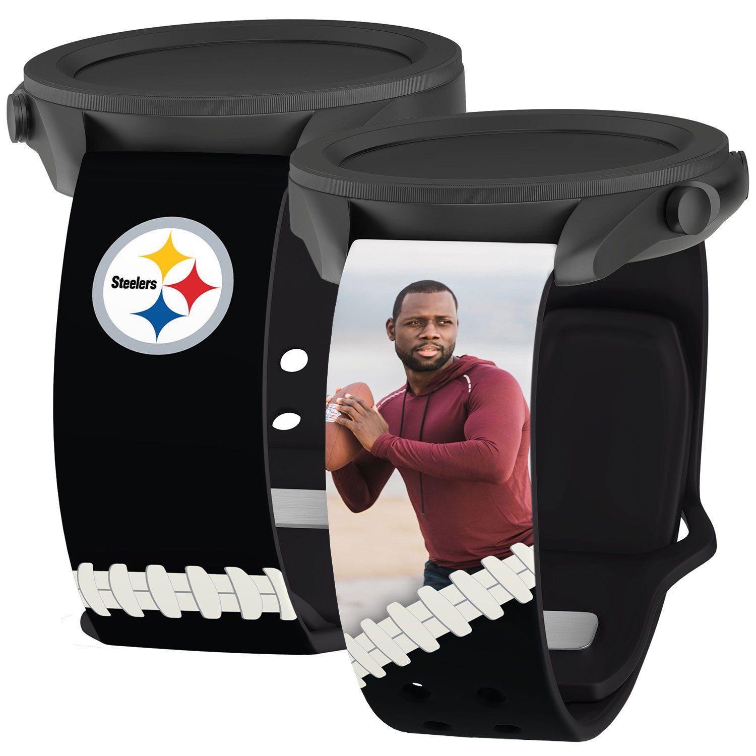 Pittsburgh Steelers Custom Photo HD Samsung Galaxy Watch Band