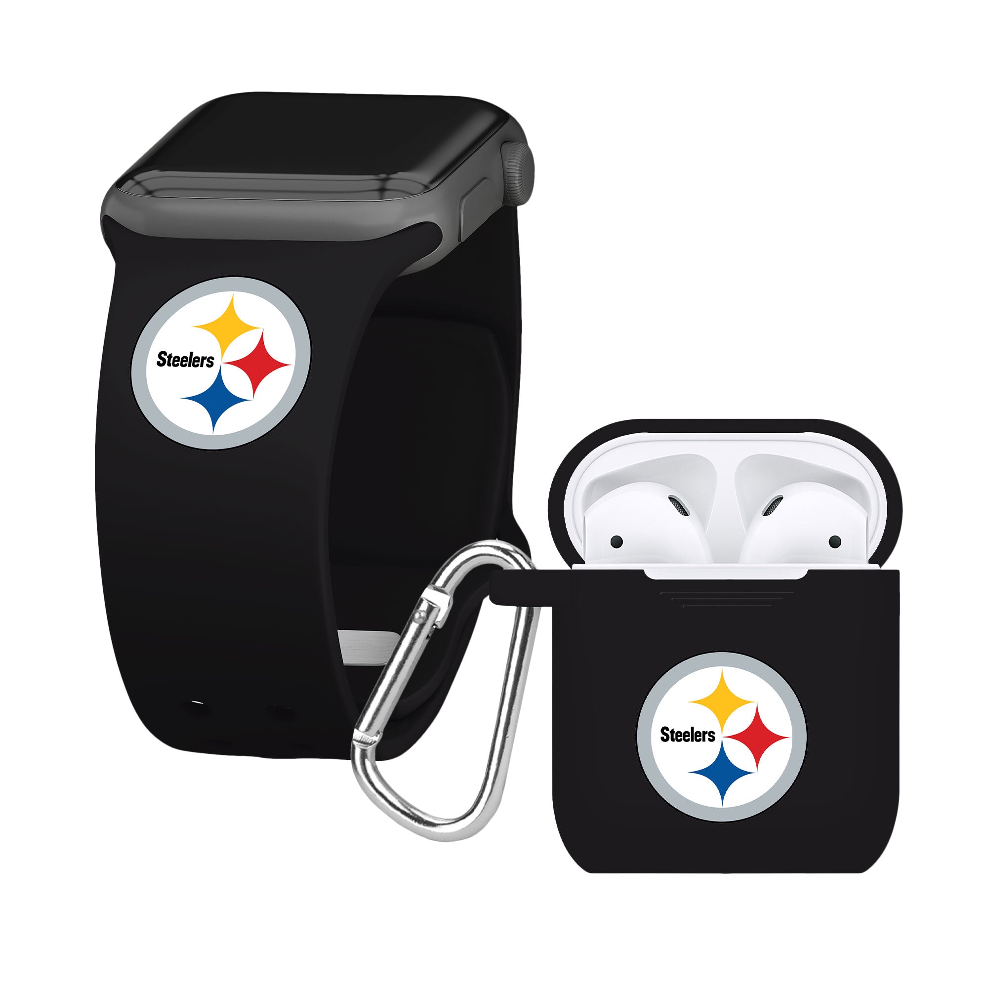 Game Time Pittsburgh Steelers Apple Combo Package