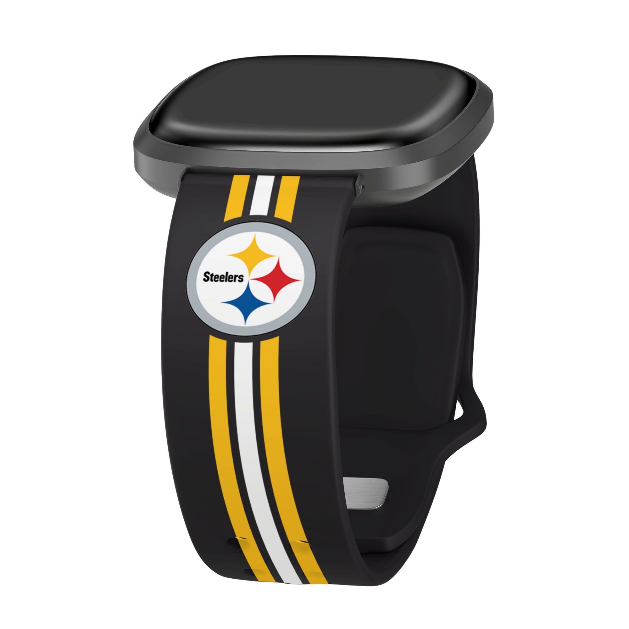 Pittsburgh Steelers HD Fitbit Versa 3 and Sense Watch Band