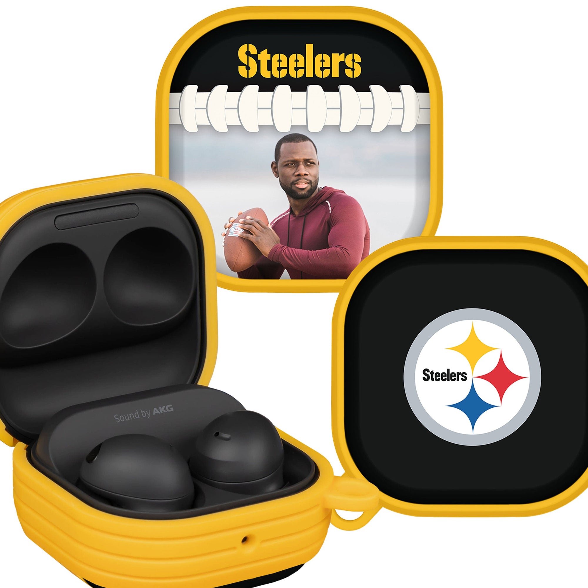 Pittsburgh Steelers Custom Photo HDX Samsung Galaxy Buds Pro Case Cover