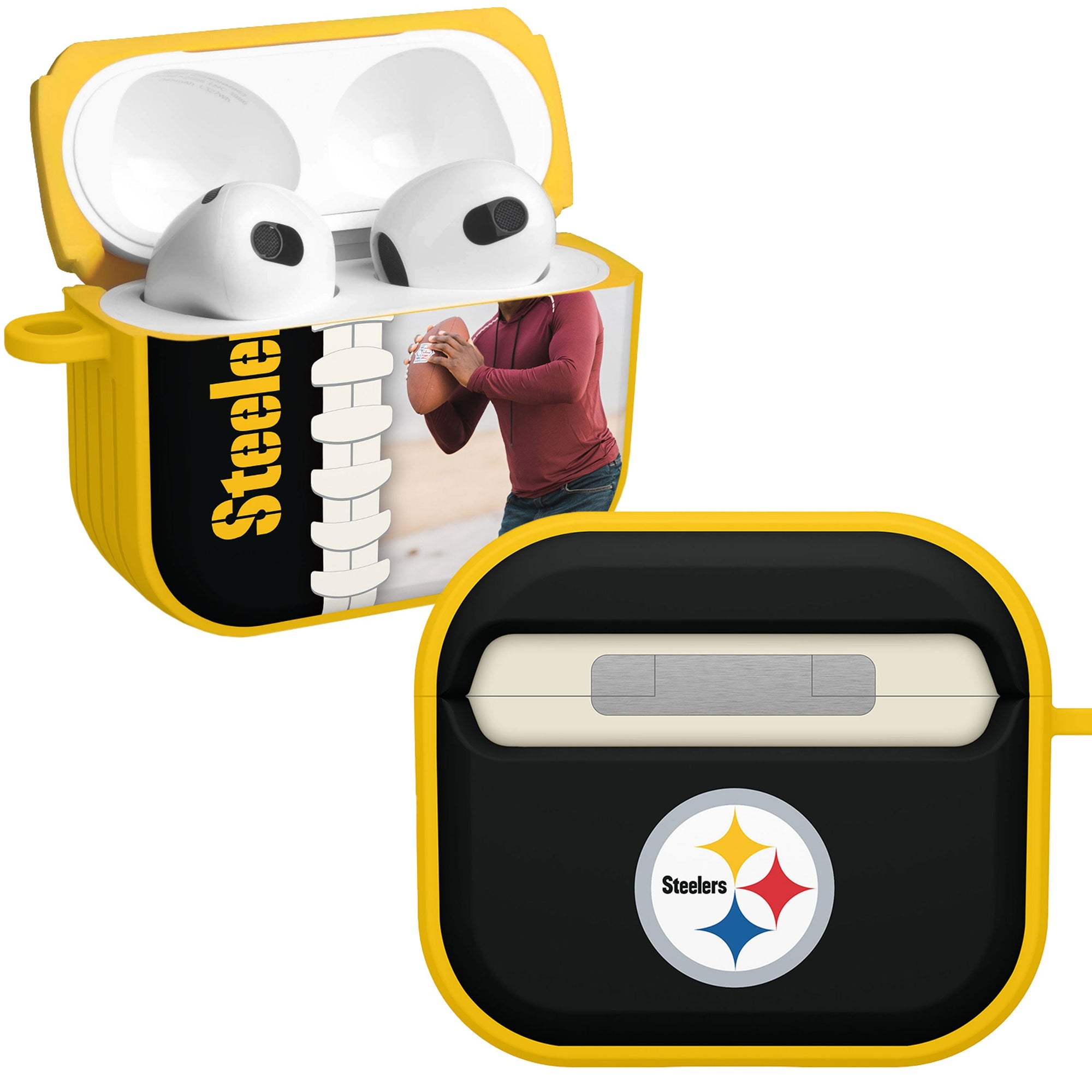 Pittsburgh Steelers Custom Photo HDX Apple AirPods Gen 3 Case Cover