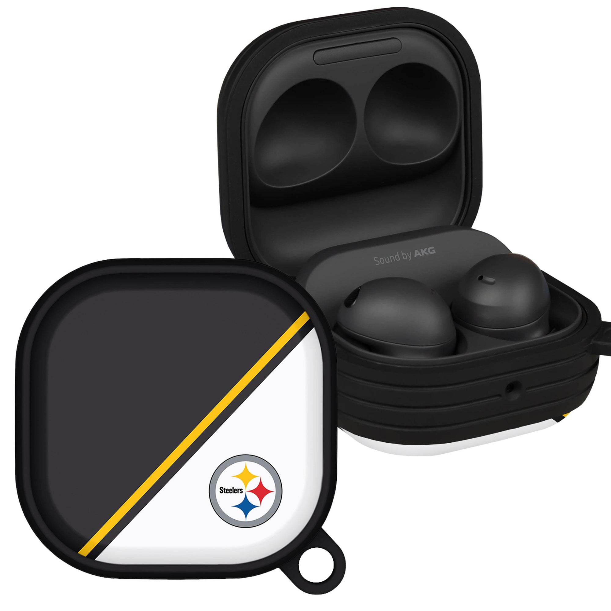 Pittsburgh Steelers HDX Champion Series Samsung Galaxy Buds Pro Case Cover