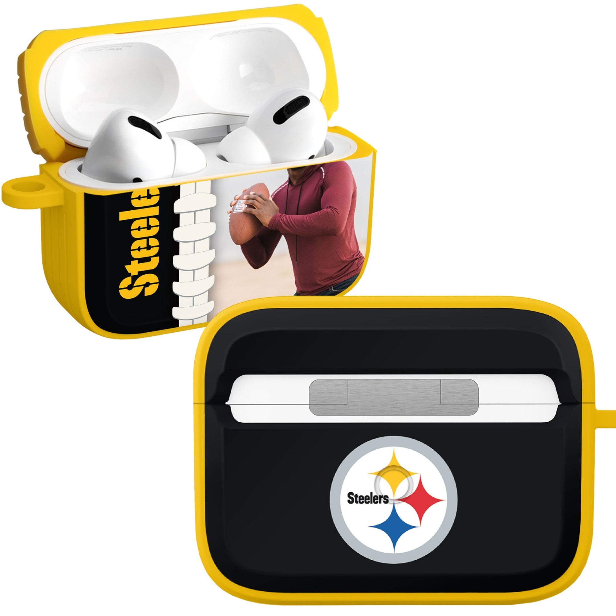 Pittsburgh Steelers Custom Photo HDX Apple AirPods Pro Case Cover