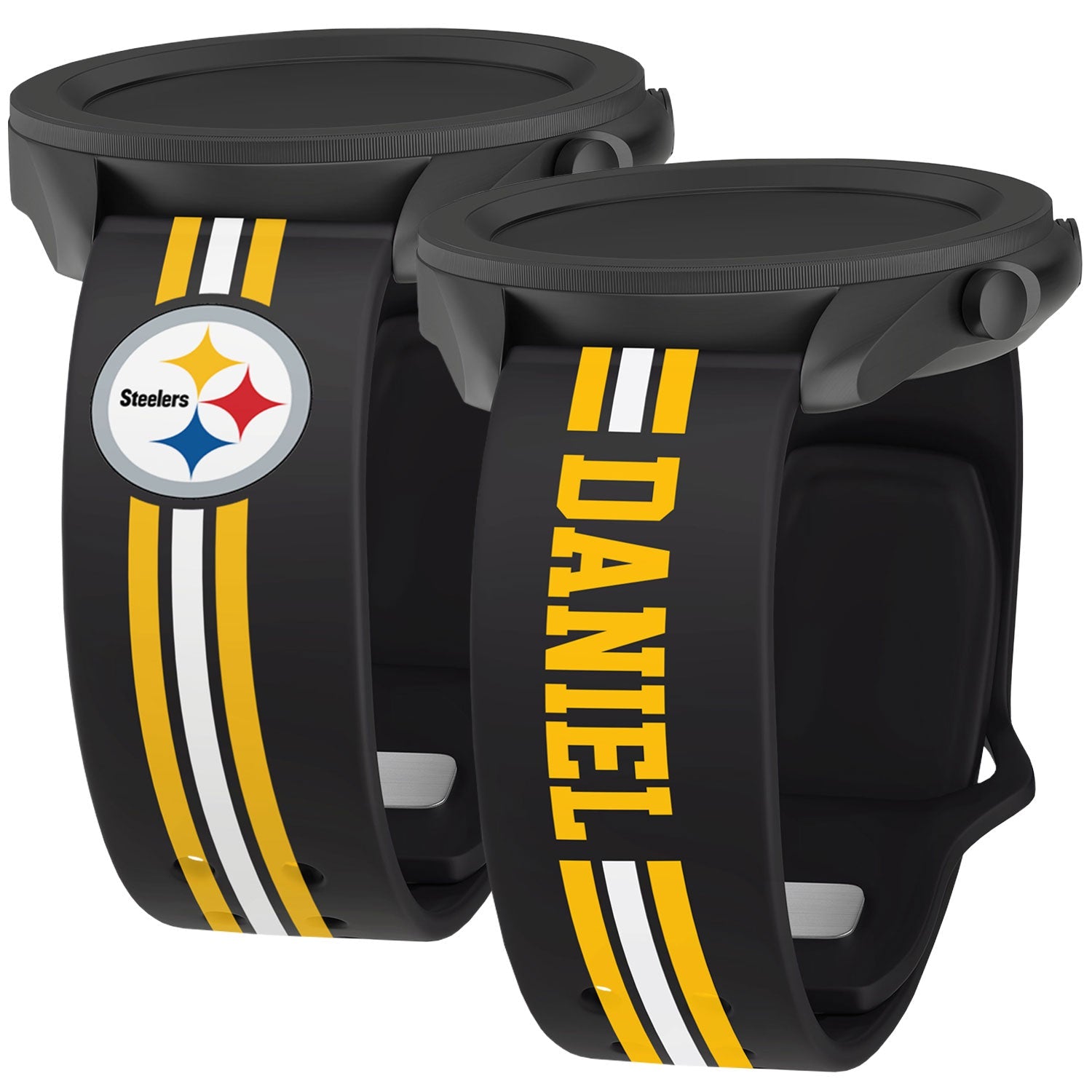 Pittsburgh Steelers Custom Name HD Watch Band