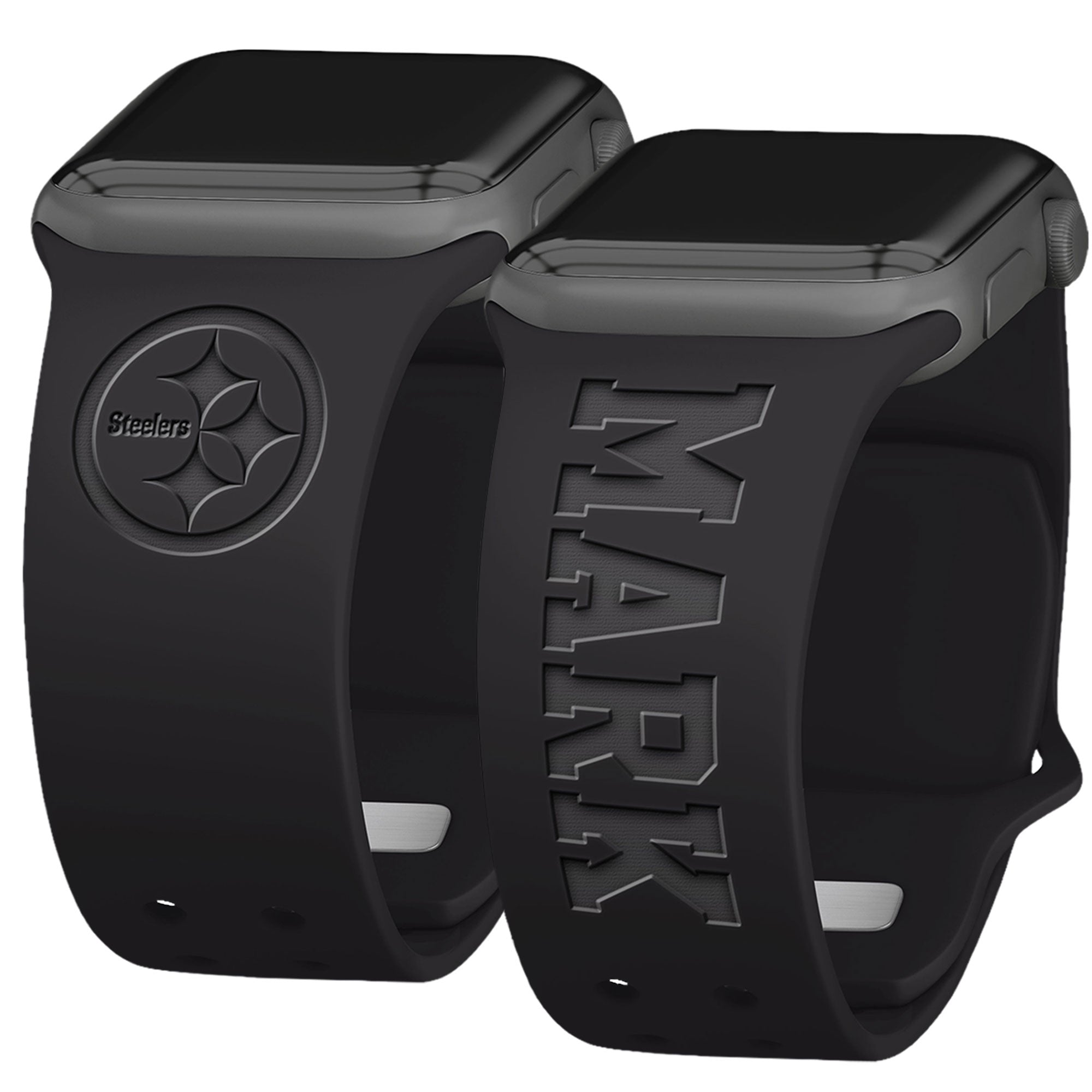 Pittsburgh Steelers Custom Engraved Apple Watch Band