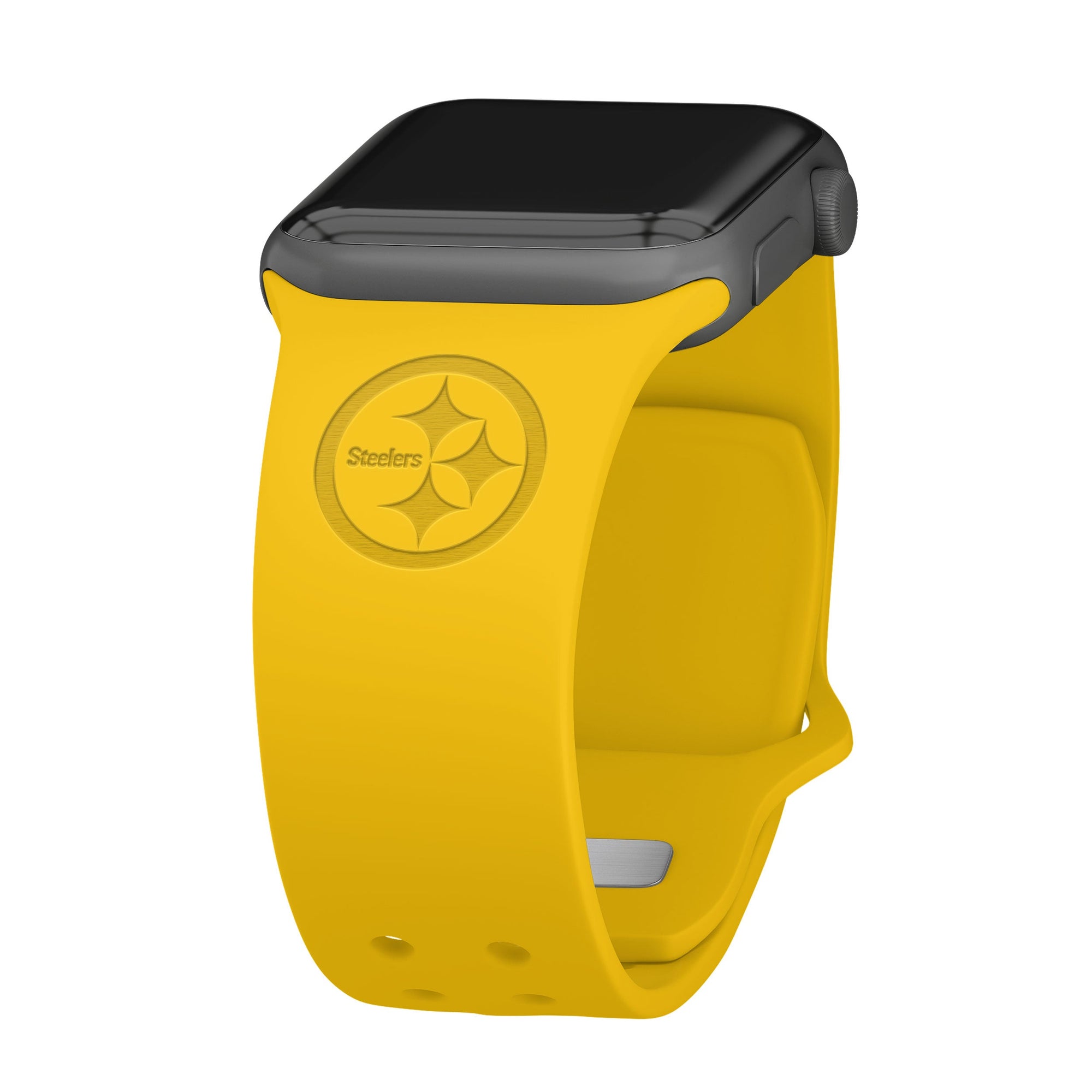 Game Time Pittsburgh Steelers Engraved Apple Watch Band