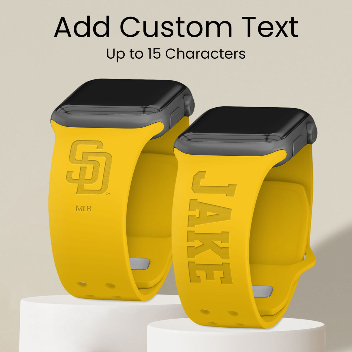 San Diego Padres Custom Engraved Apple Watch Band
