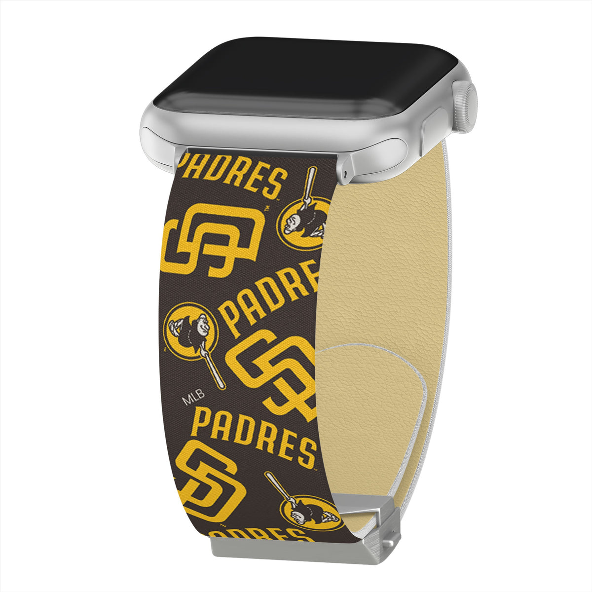 Game Time San Diego Padres Signature Series Apple Watch Band With Engraved Buckle