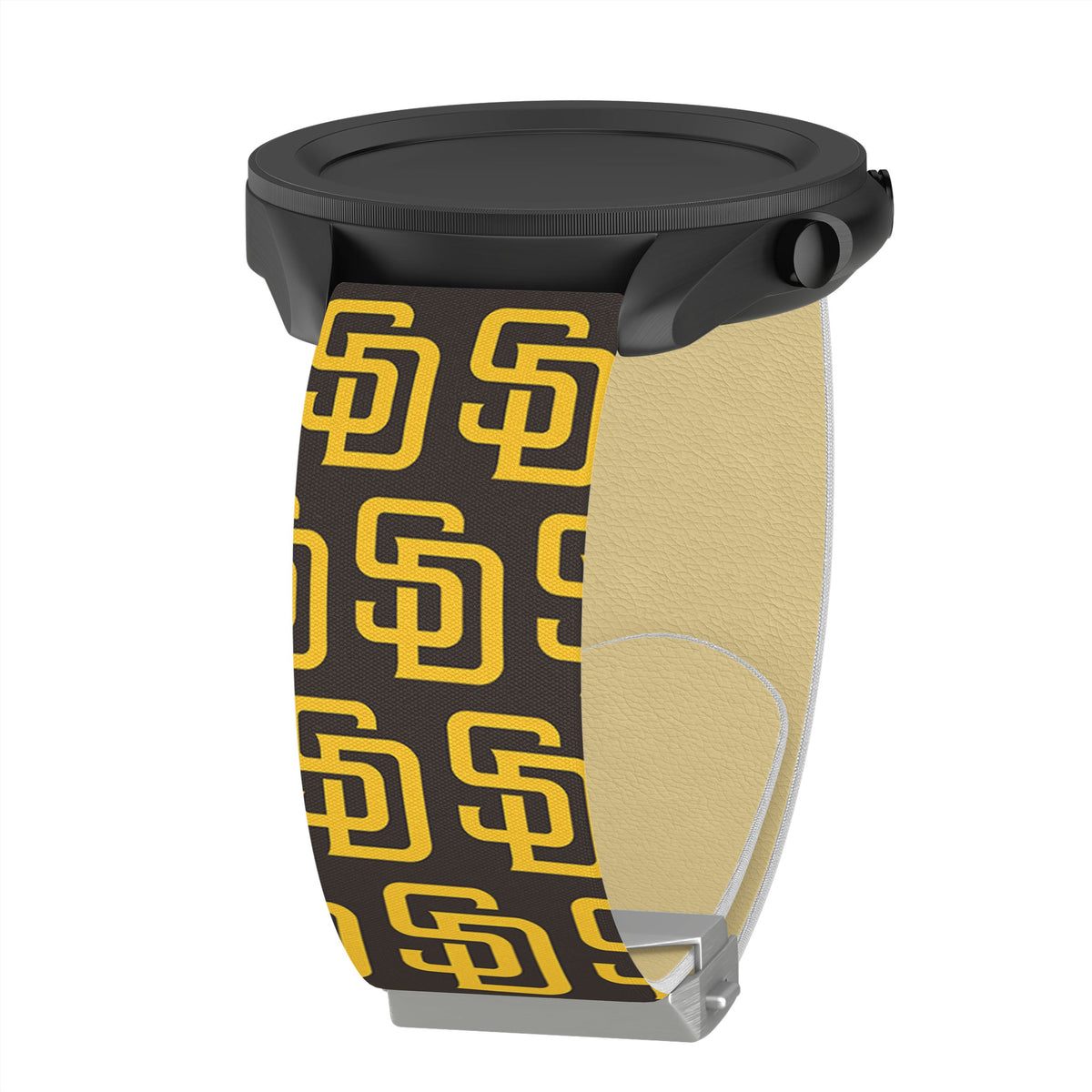 Game Time San Diego Padres Signature Series Quick Change Watch Band With Engraved Buckle