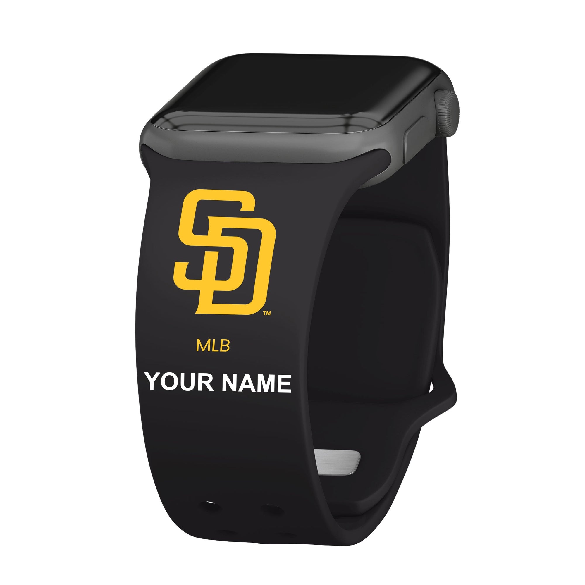 San Diego Padres HD Custom Name Apple Watch Band