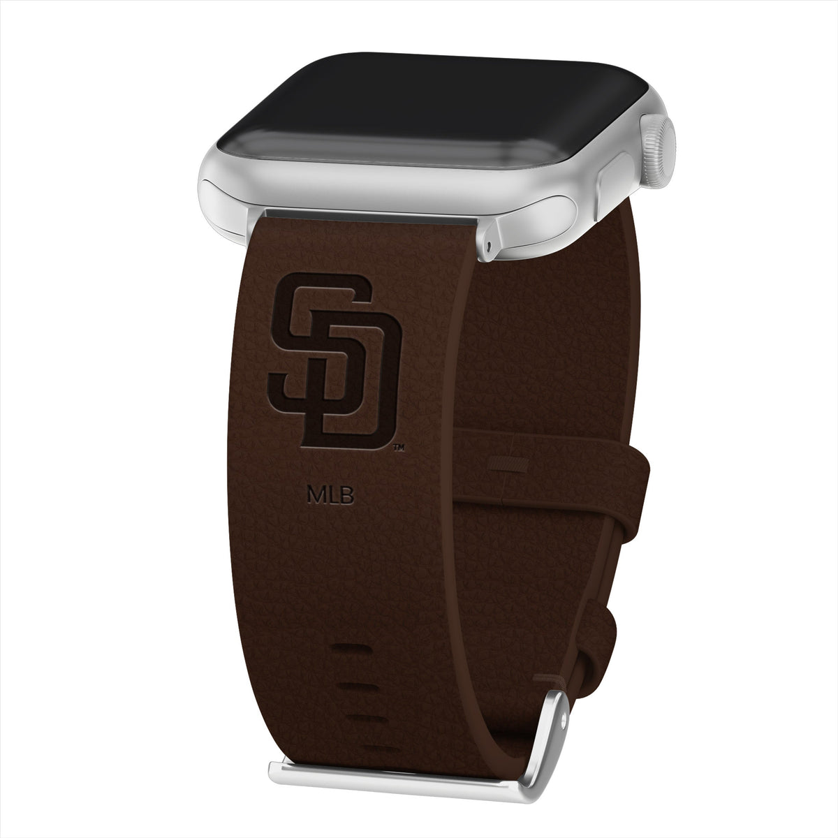 Game Time San Diego Padres Leather Apple Watch Band
