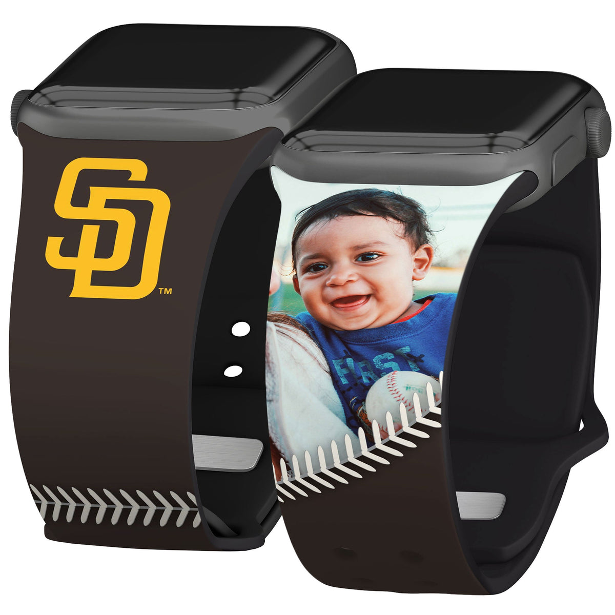 San Diego Padres Custom Photo HD Apple Watch Band