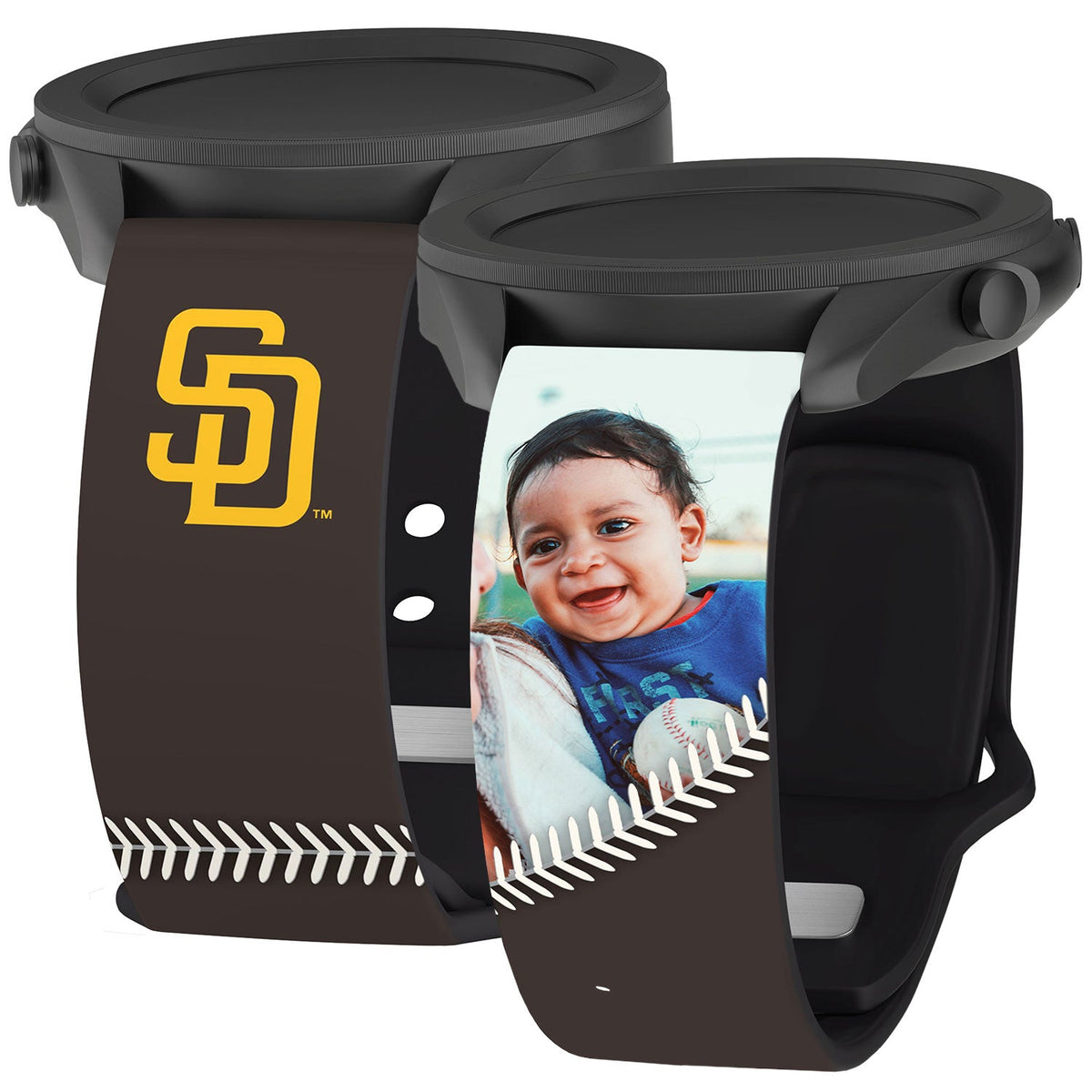 San Diego Padres Custom Photo HD Samsung Galaxy Watch Band