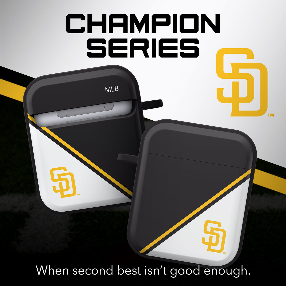 San Diego Padres HDX Champion Series Apple AirPods Gen 1 &amp; 2 Case Cover
