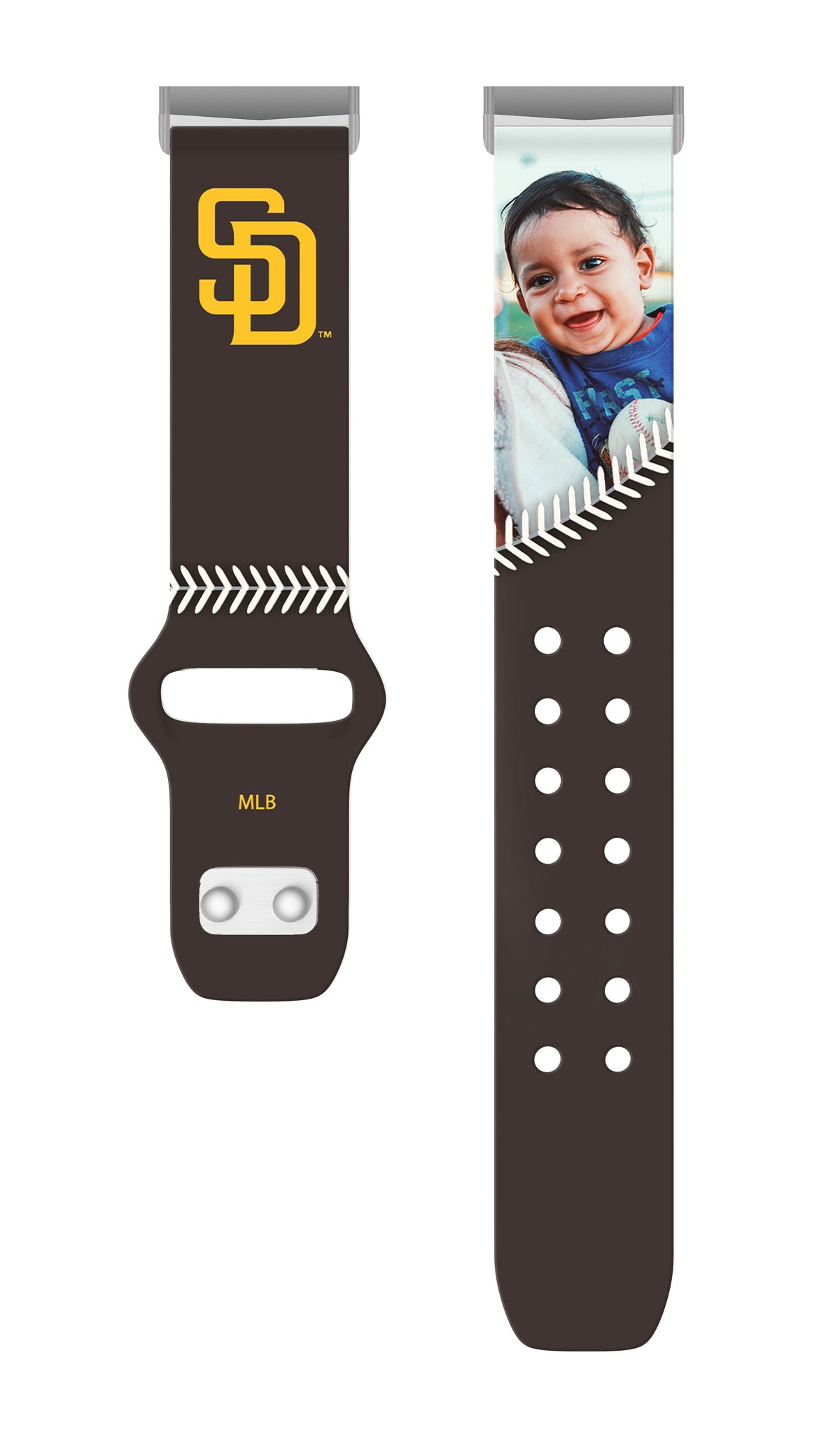 San Diego Padres Custom Photo HD Fitbit Versa 3 &amp; Sense Band
