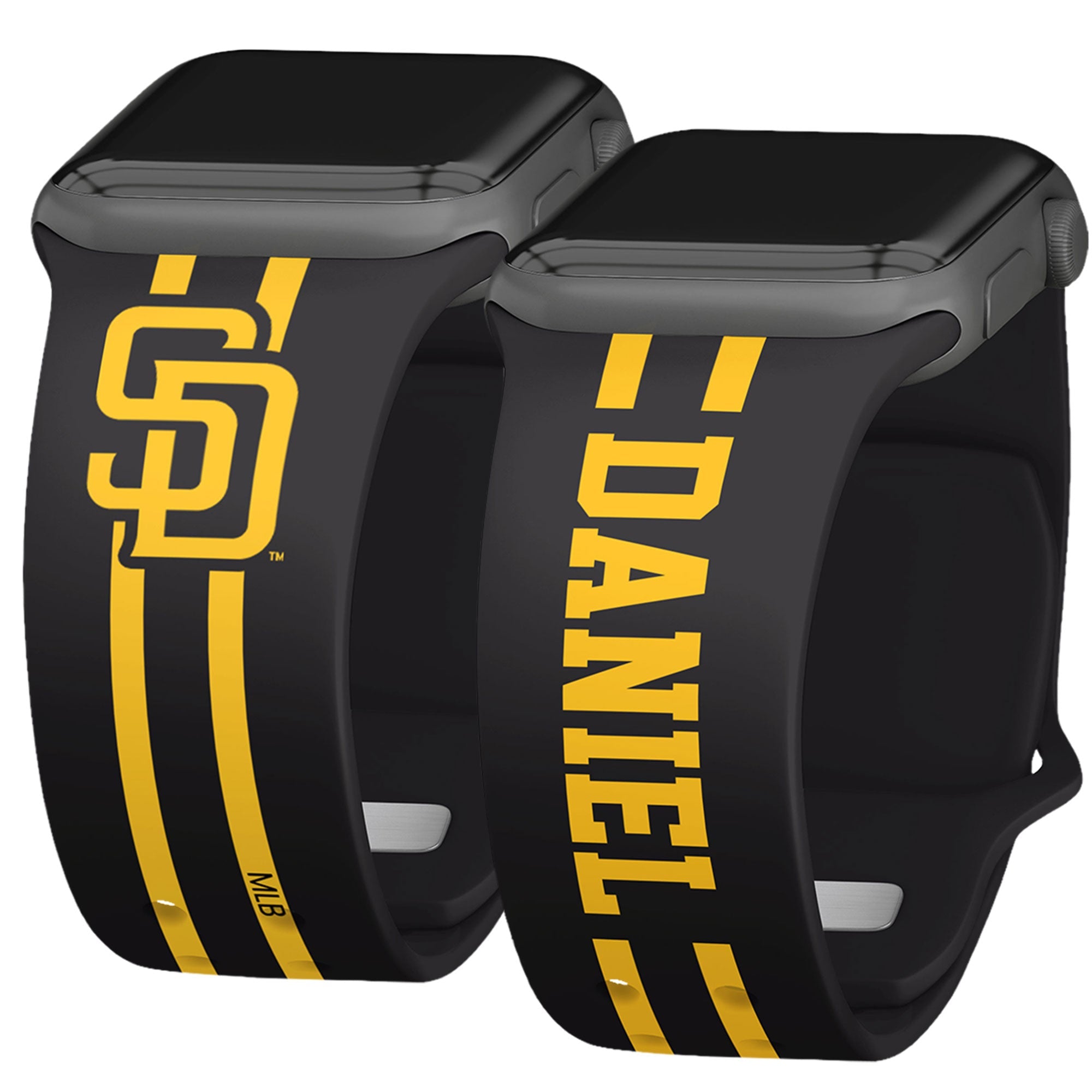 San Diego Padres Custom Name HD Apple Watch Band