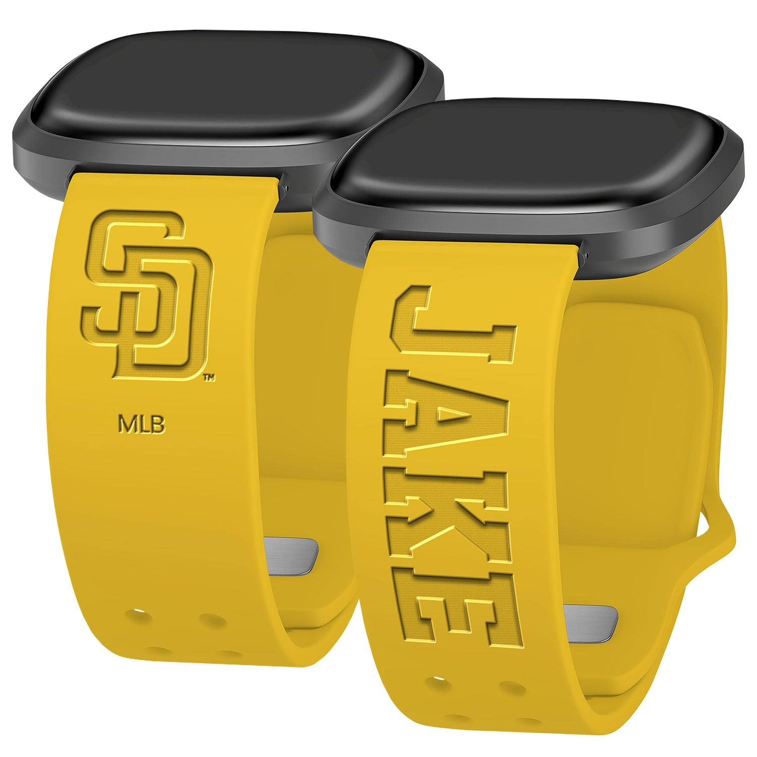 San Diego Padres Custom Engraved Fitbit Versa 3 and Sense Watch Band