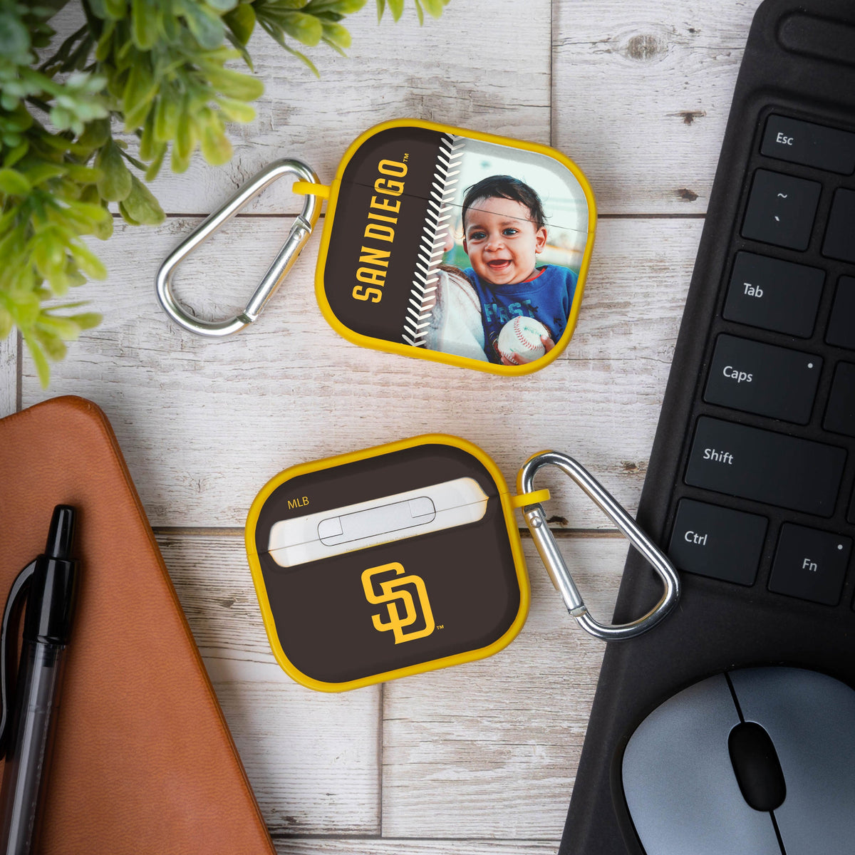 San Diego Padres Custom Photo HDX Apple AirPods Gen 3 Case Cover