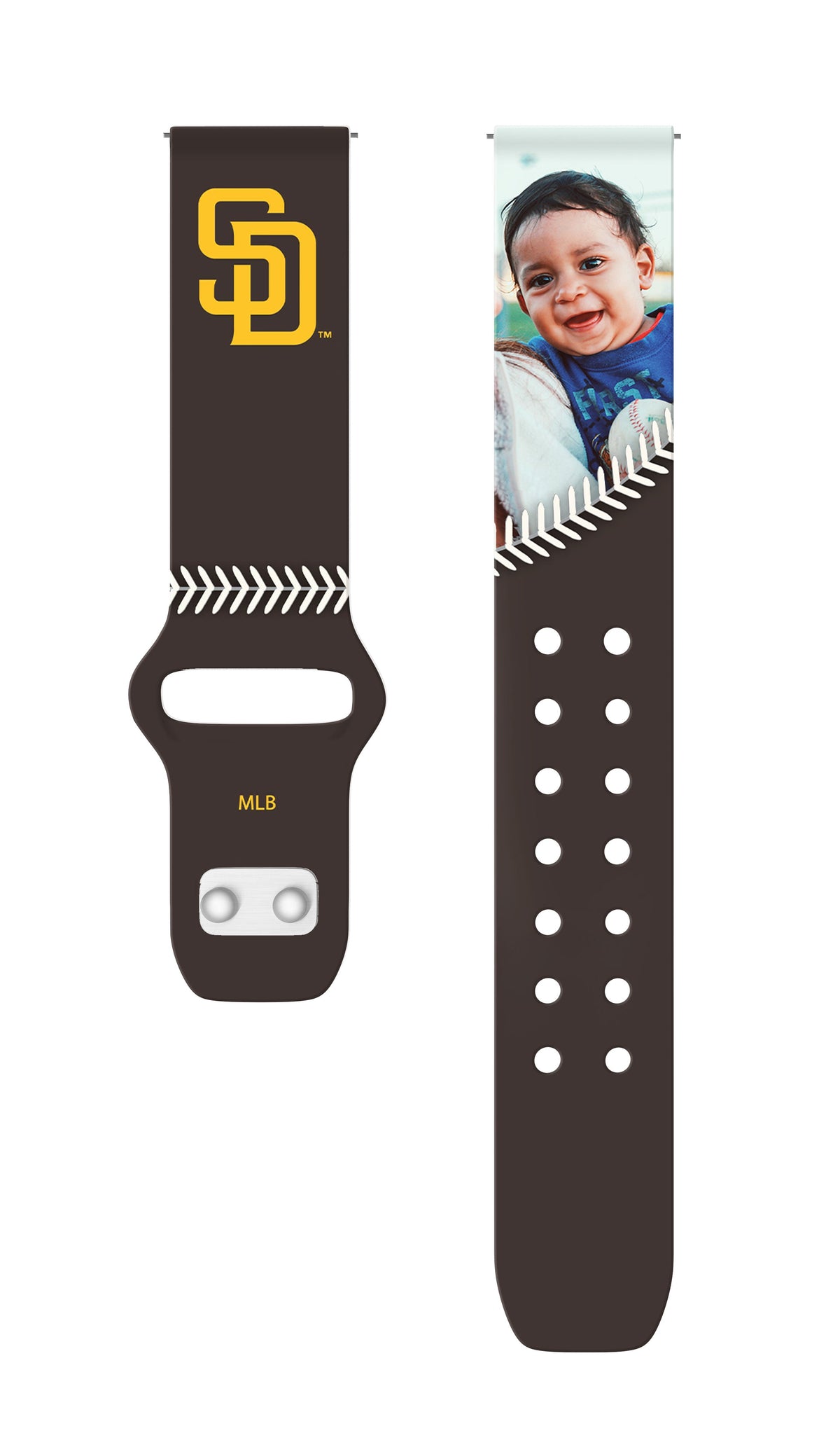 San Diego Padres Custom Photo HD Samsung Galaxy Watch Band