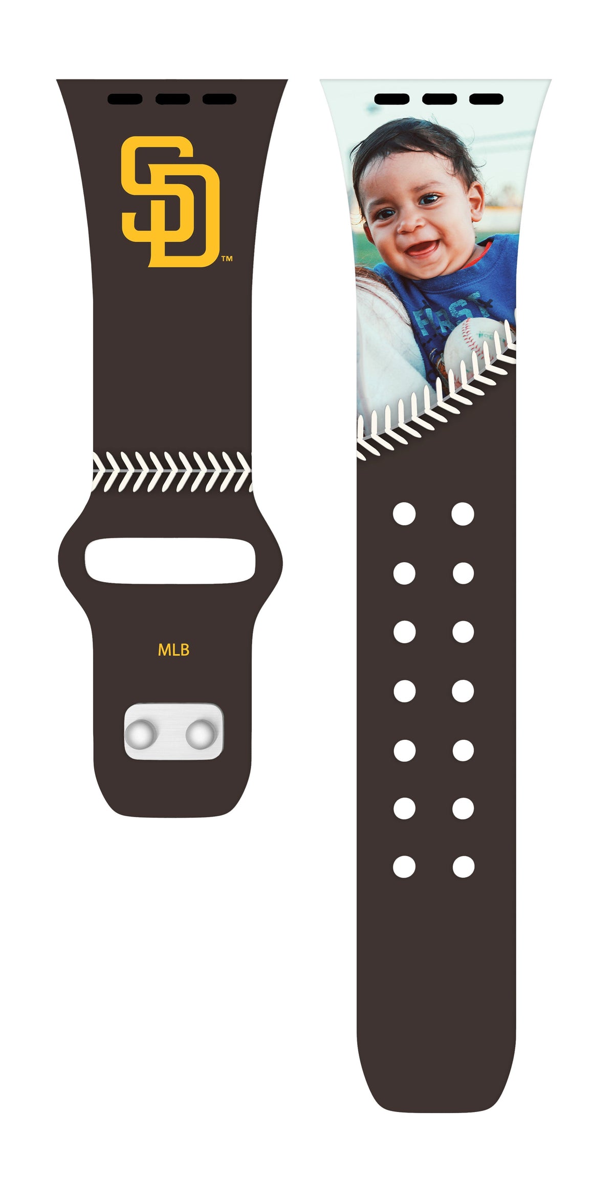 San Diego Padres Custom Photo HD Apple Watch Band