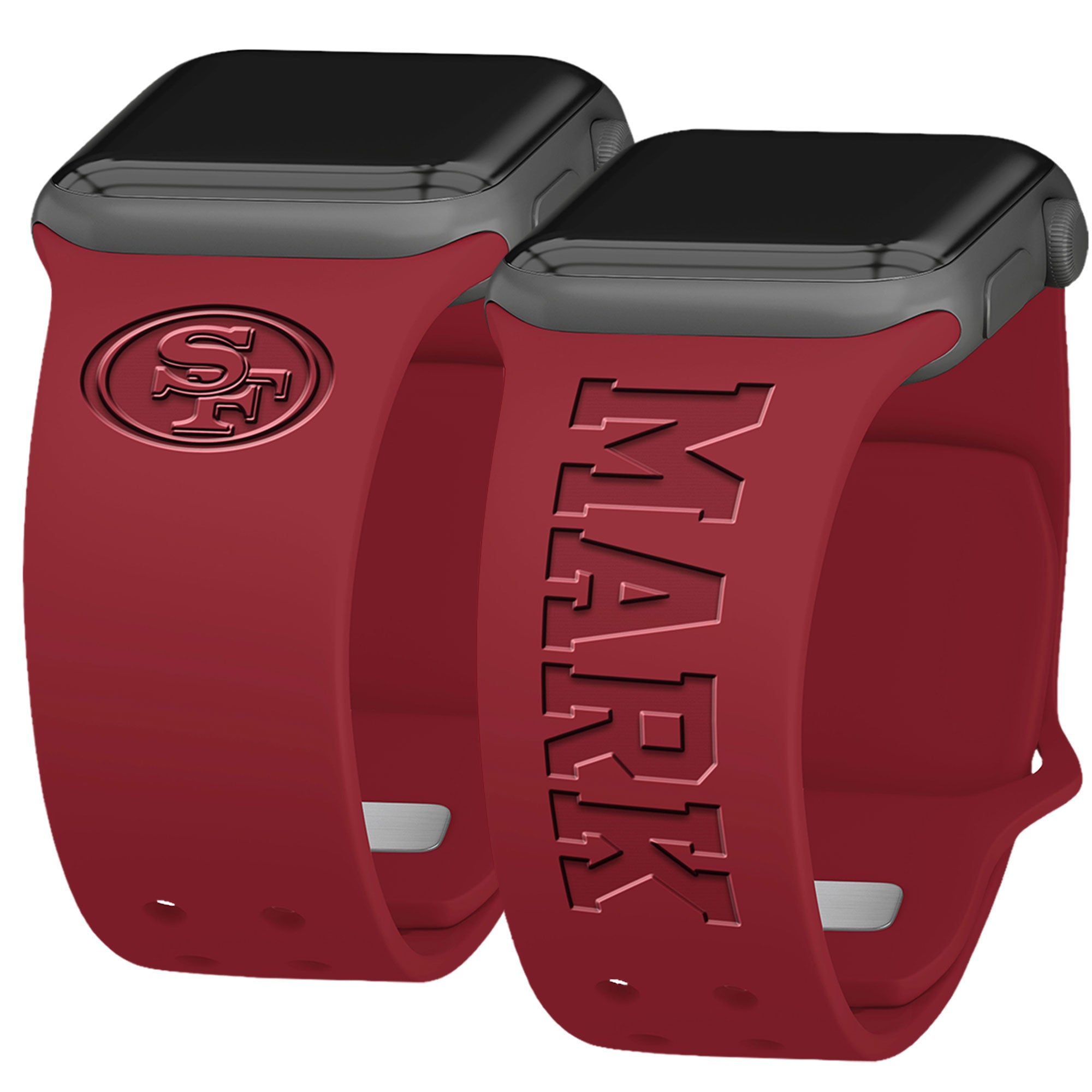 San Francisco 49ers Custom Engraved Apple Watch Band