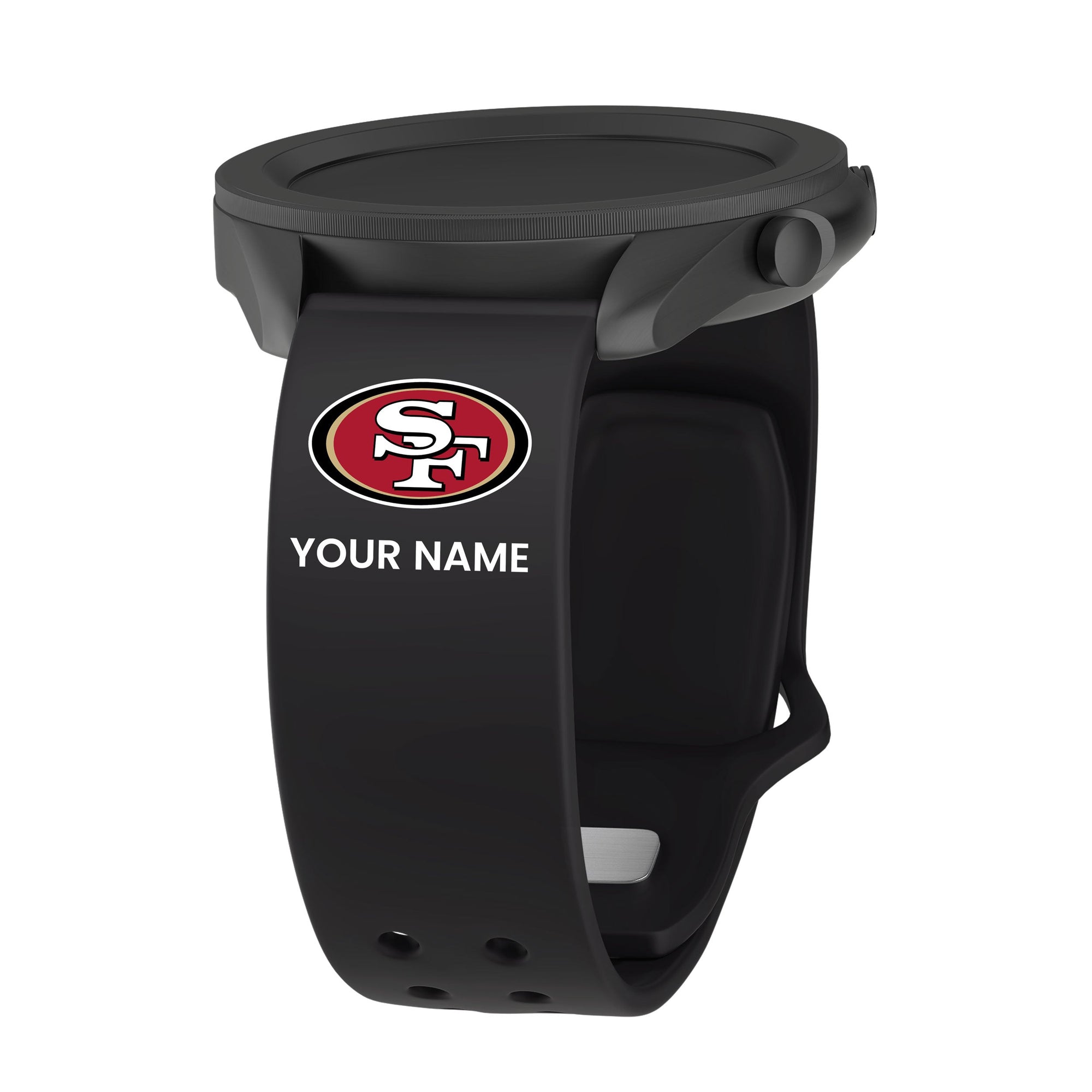 GAME TIME San Francisco 49ers Custom Name HD Quick Change Watch Band