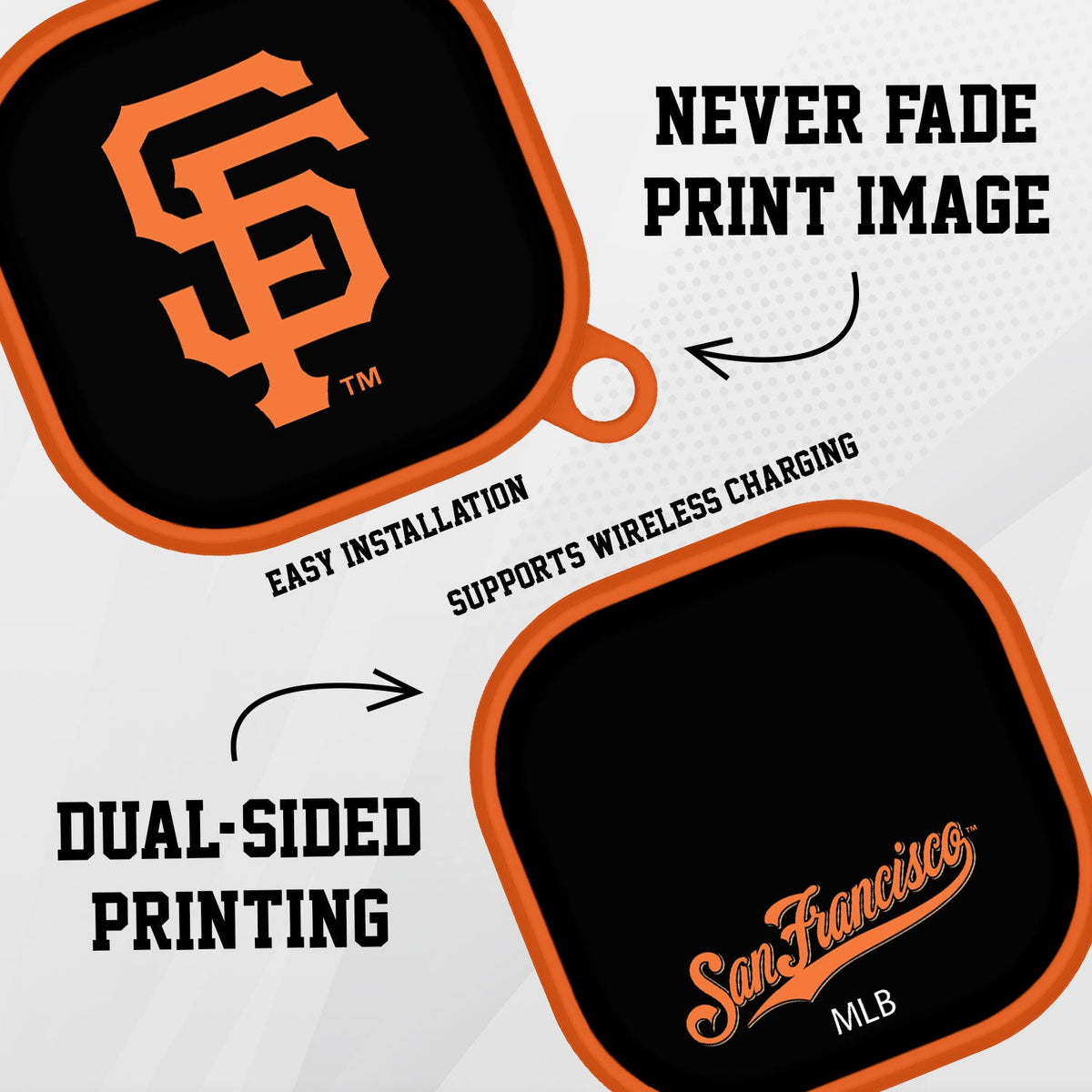 San Francisco Giants HDX Samsung Galaxy Buds Pro Case Cover